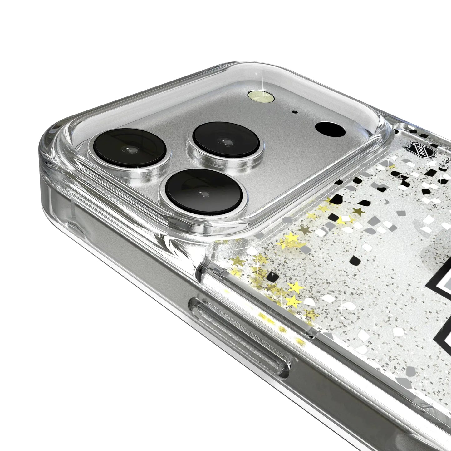 LA Kings Confetti Glitter Phone Case for Apple iPhone