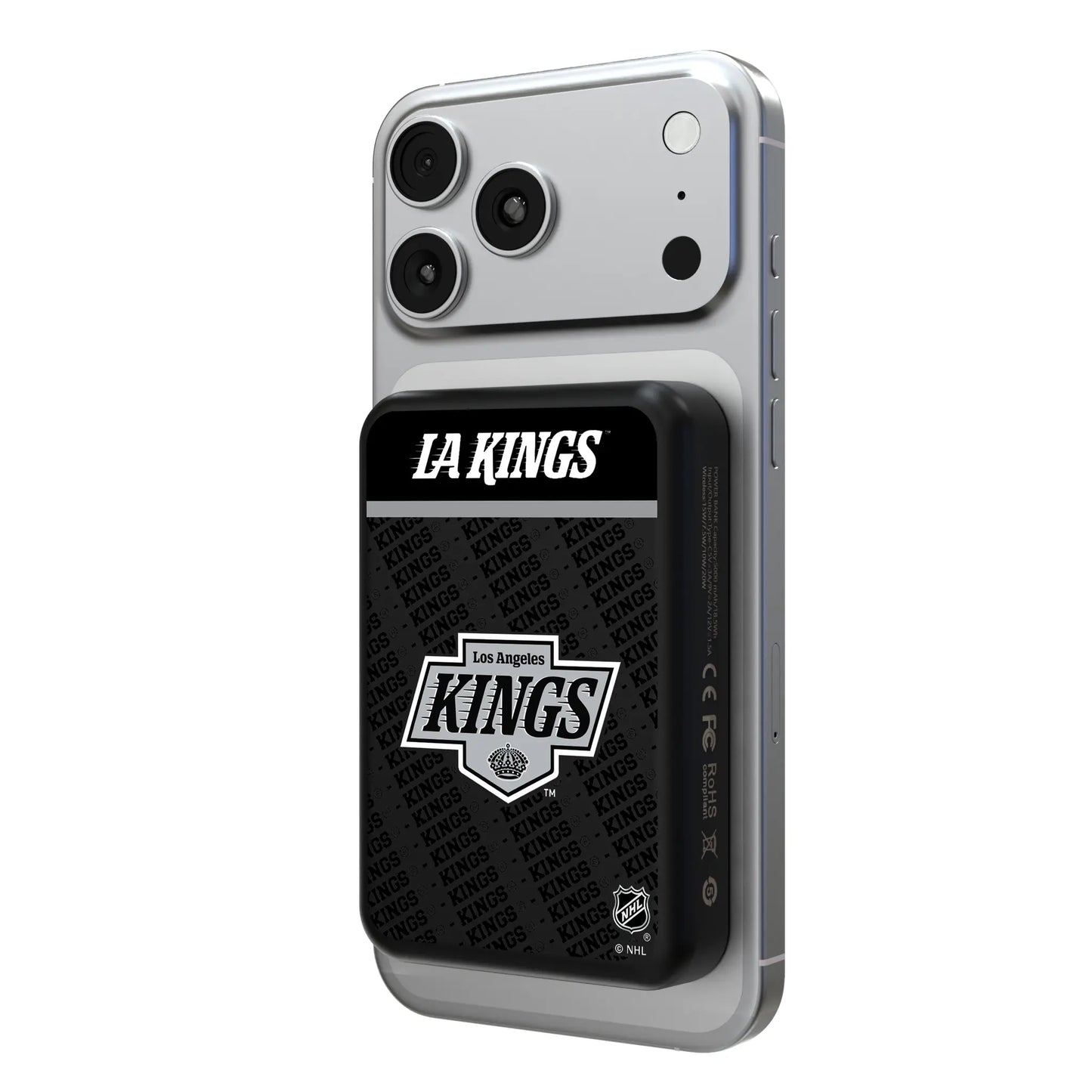 LA Kings Endzone Plus Wireless Mag Power Bank