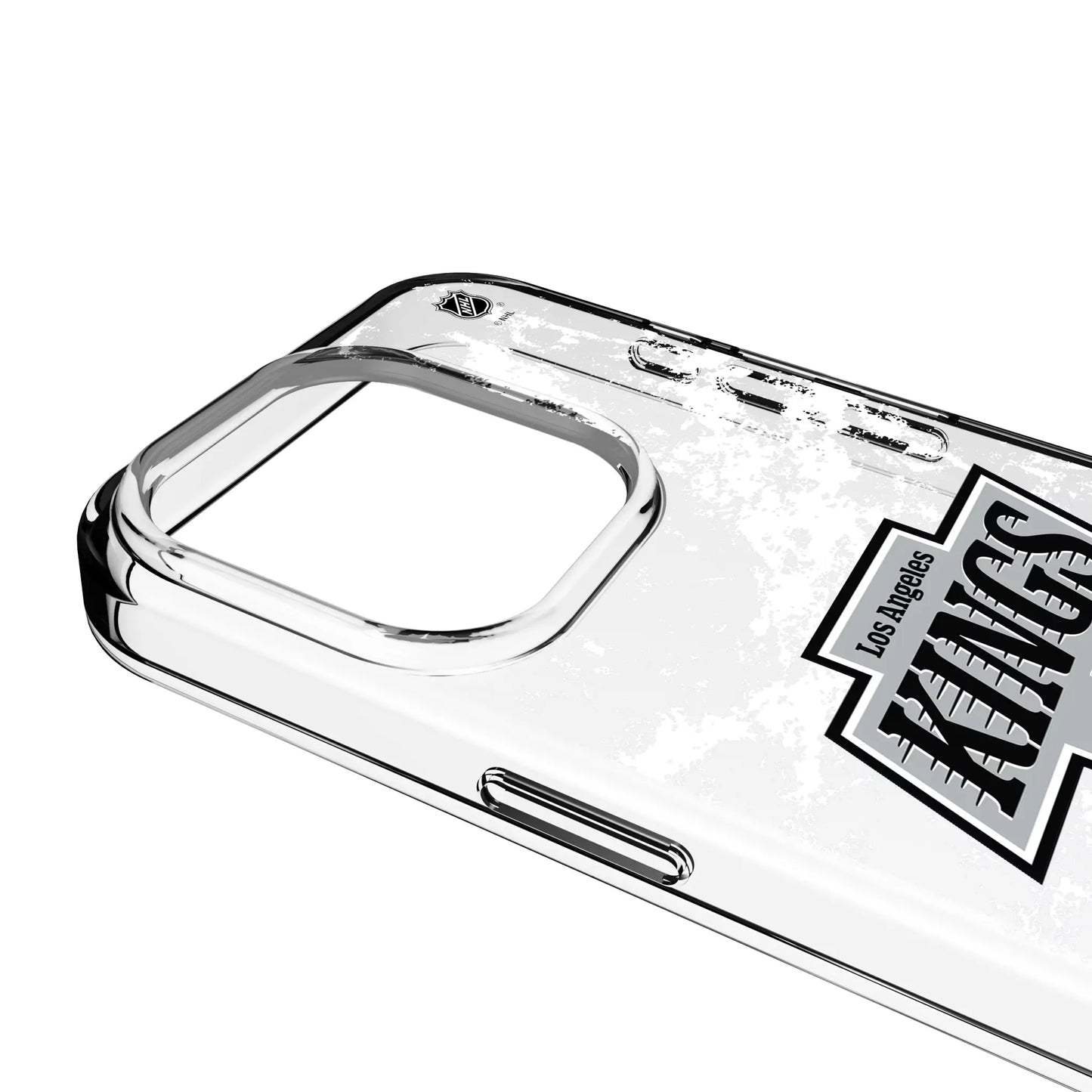 LA Kings Ice Stripe Clear Phone Case for Apple iPhone