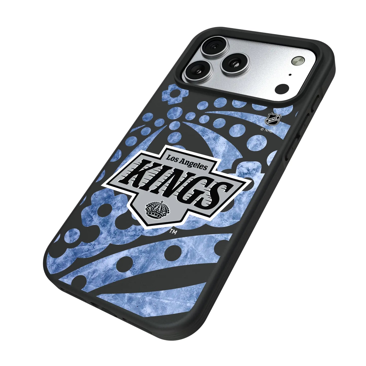 LA Kings Ice Tilt Bump Phone Case for Apple iPhone