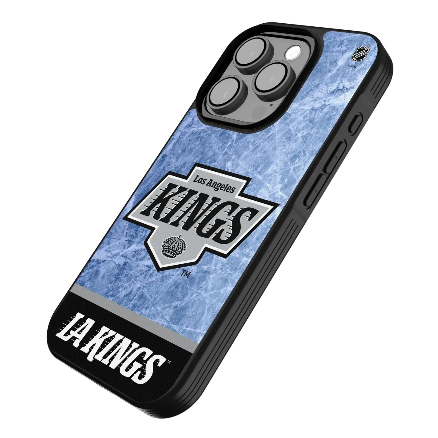 LA Kings Ice Wordmark Bump Phone Case for Apple iPhone