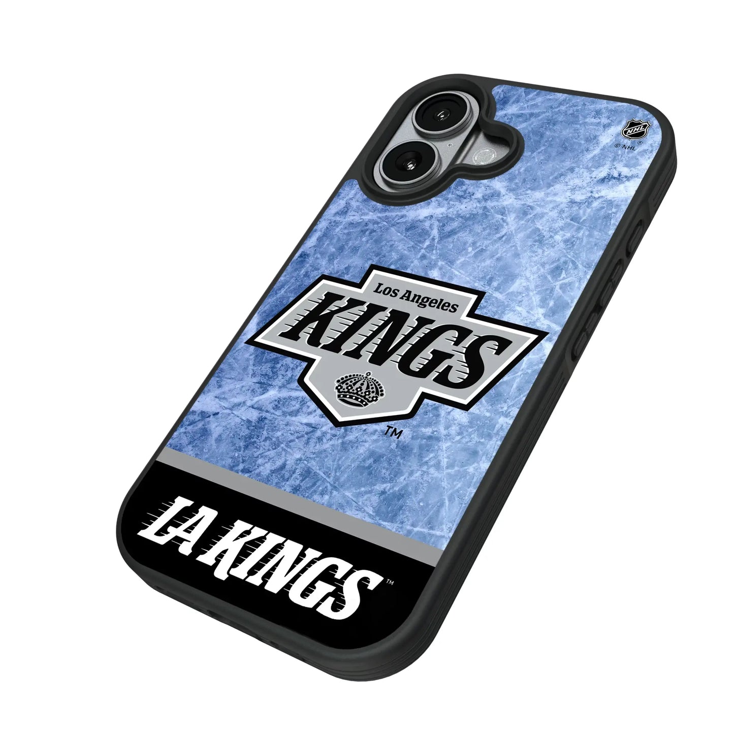 LA Kings Ice Wordmark Bump Phone Case for Apple iPhone