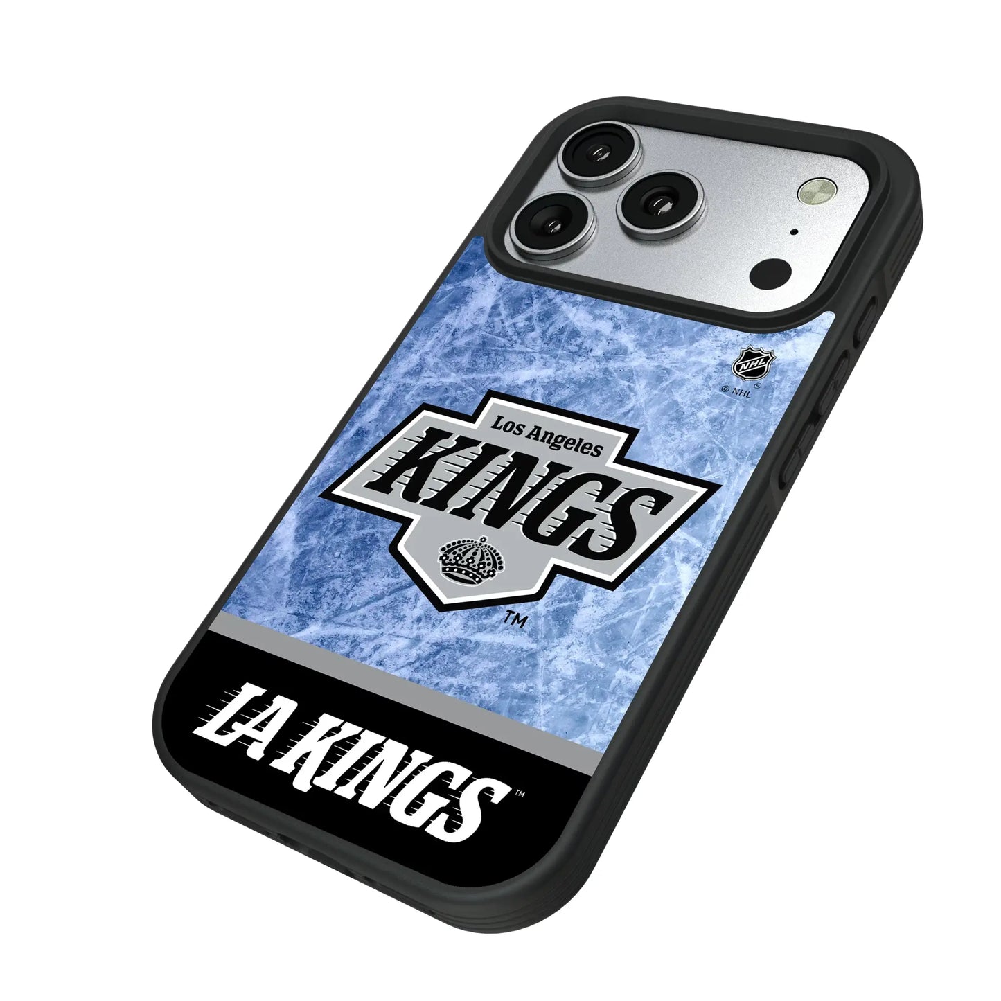 LA Kings Ice Wordmark Bump Phone Case for Apple iPhone