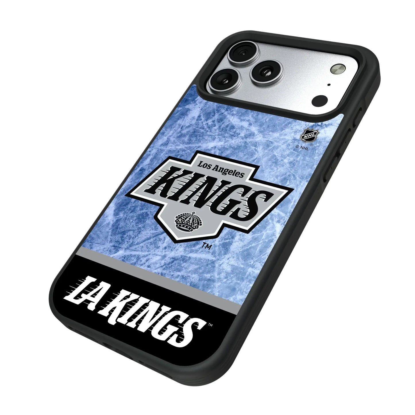 LA Kings Ice Wordmark Bump Phone Case for Apple iPhone