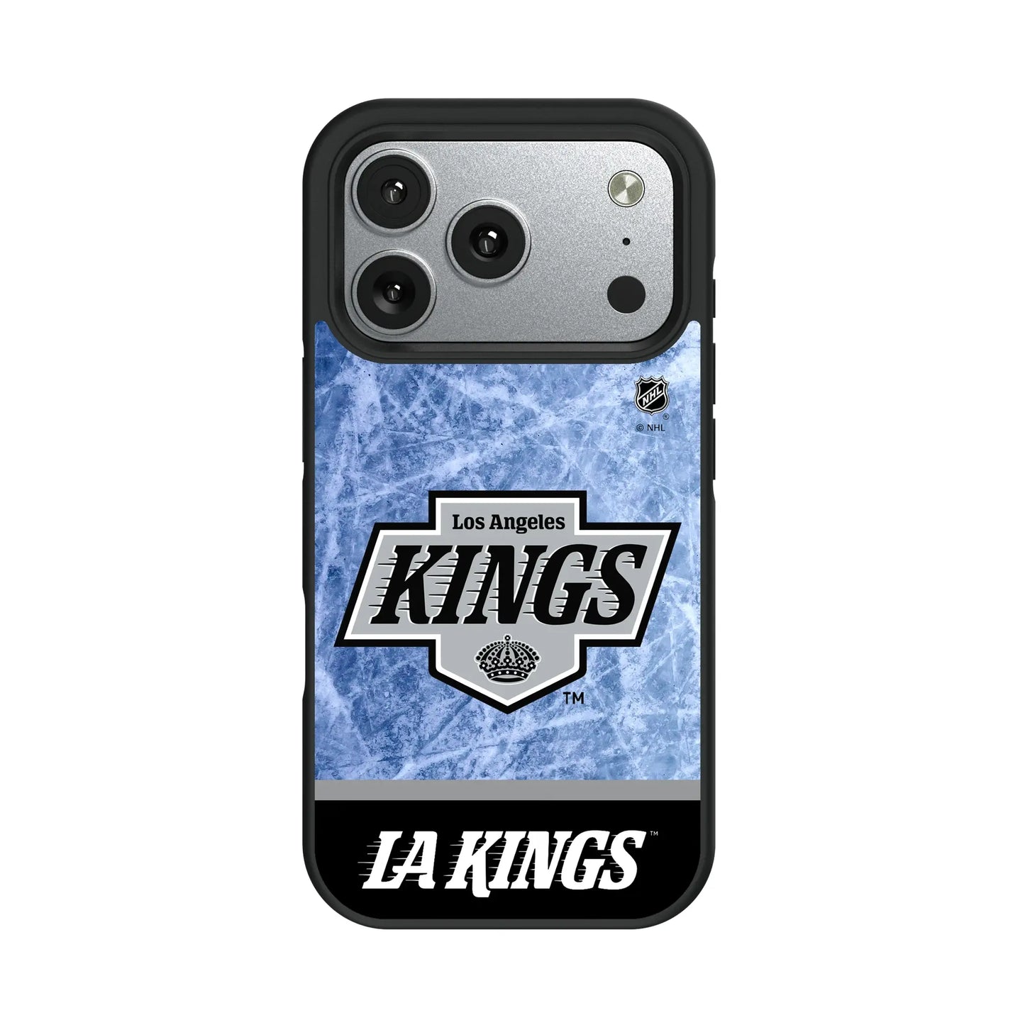 LA Kings Ice Wordmark Bump Phone Case for Apple iPhone