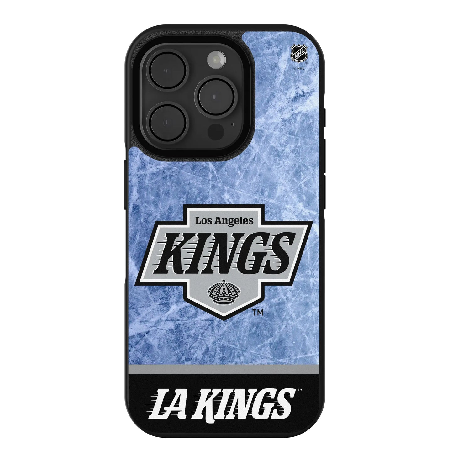 LA Kings Ice Wordmark Bump Phone Case for Apple iPhone