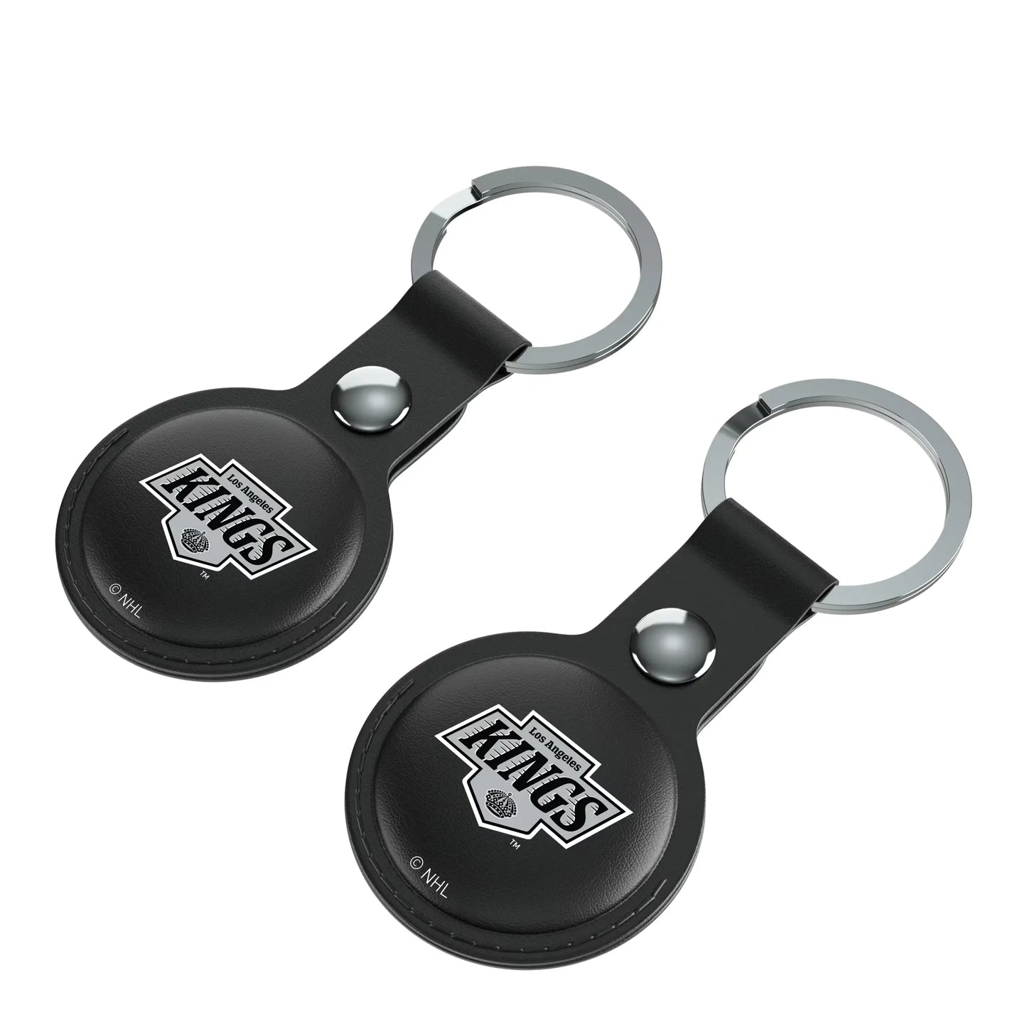 LA Kings Insignia Black Airtag Holder 2-Pack