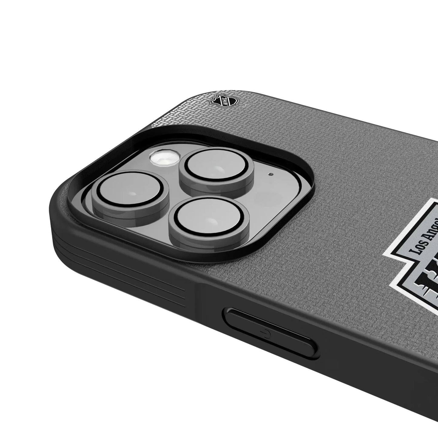 LA Kings Linen Bump Phone Case for Apple iPhone