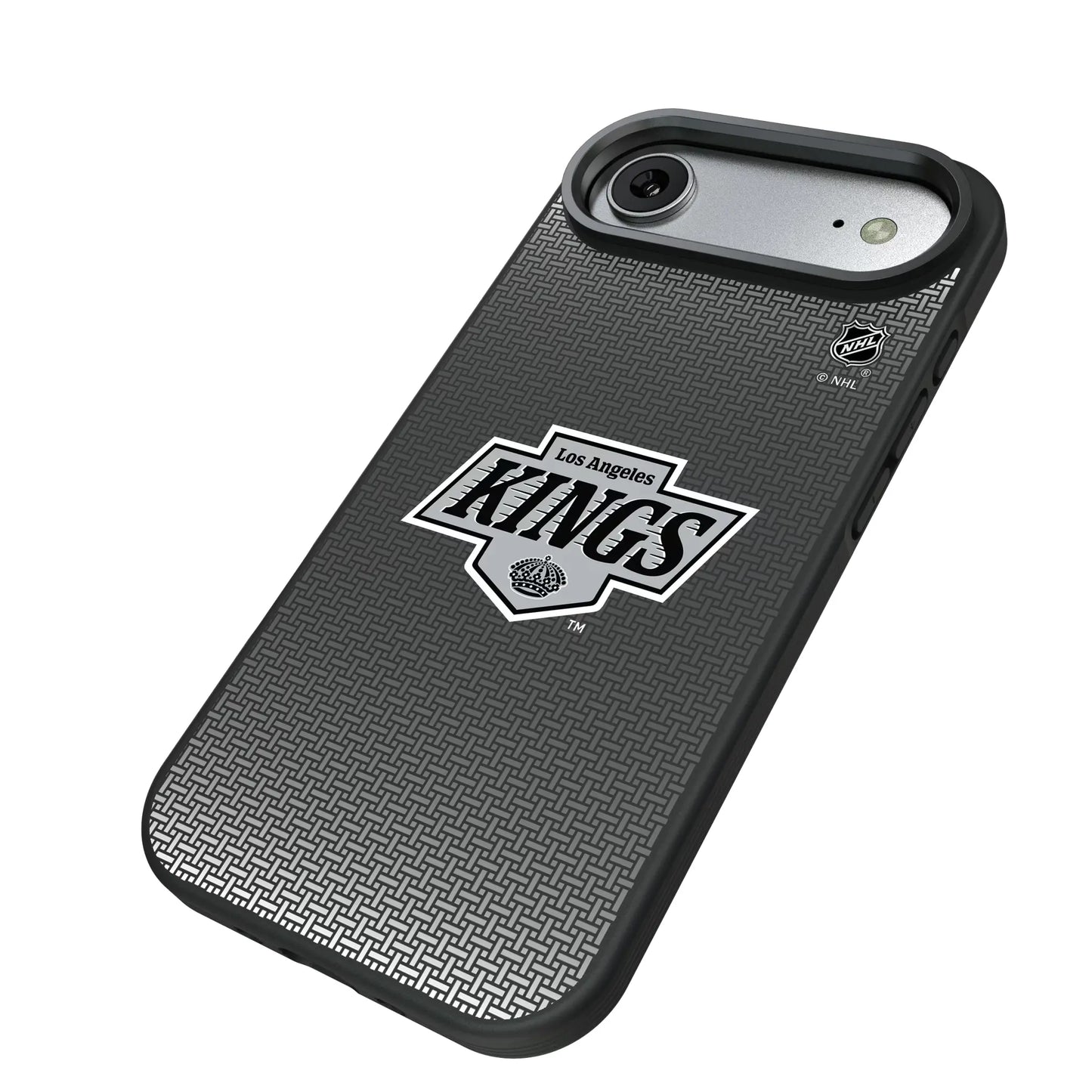 LA Kings Linen Bump Phone Case for Apple iPhone