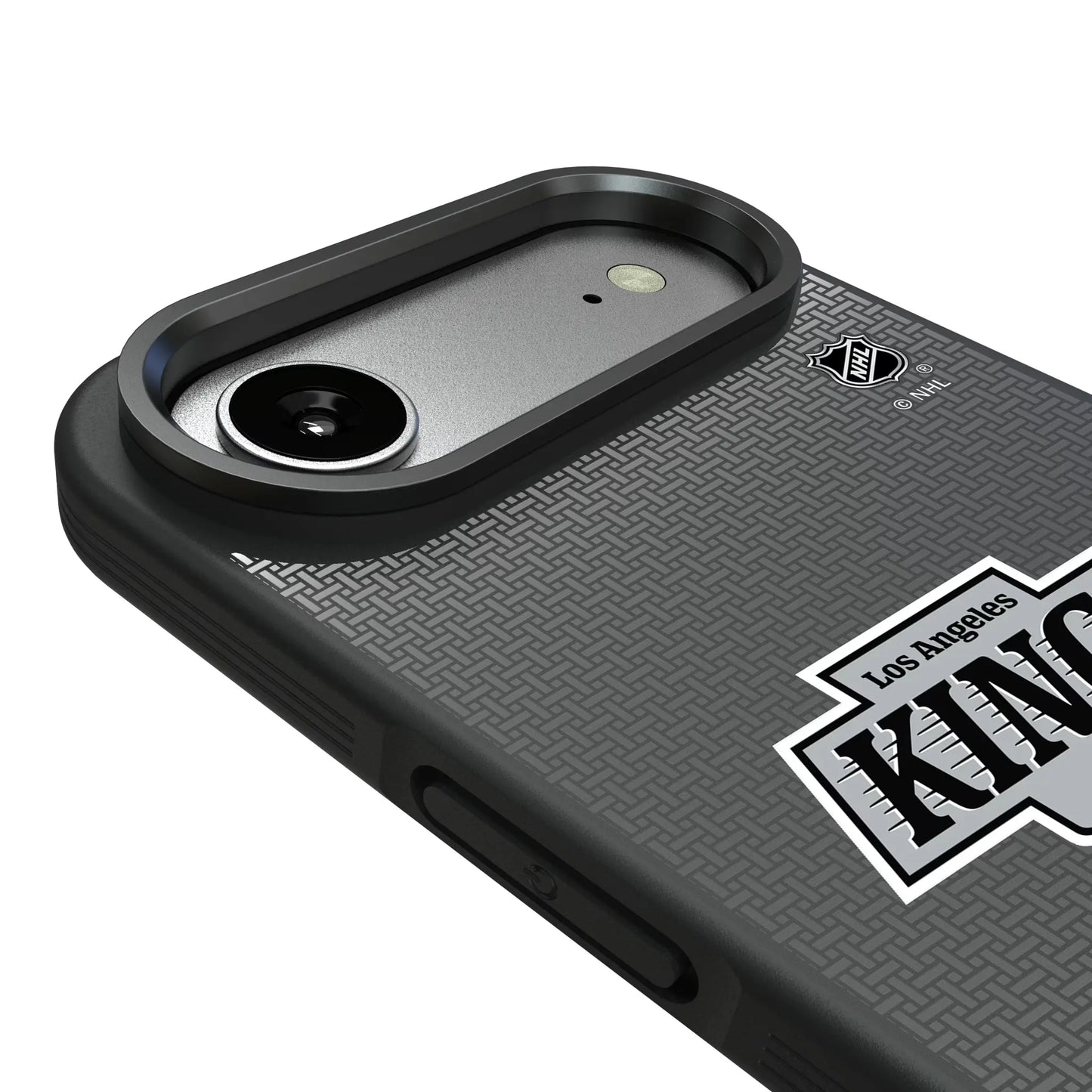 LA Kings Linen Bump Phone Case for Apple iPhone