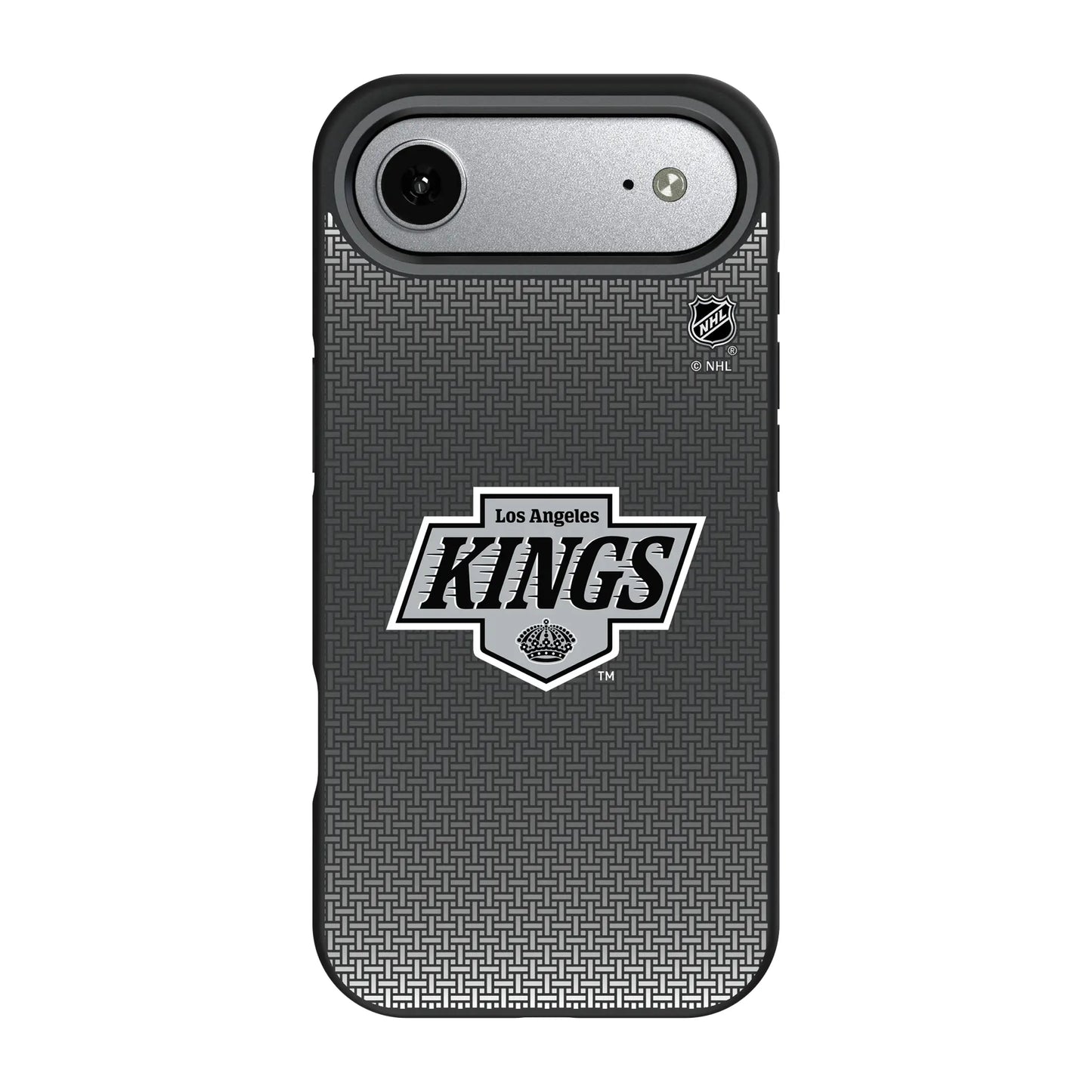 LA Kings Linen Bump Phone Case for Apple iPhone