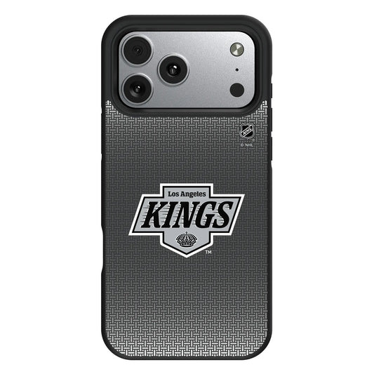 LA Kings Linen Bump Phone Case for Apple iPhone