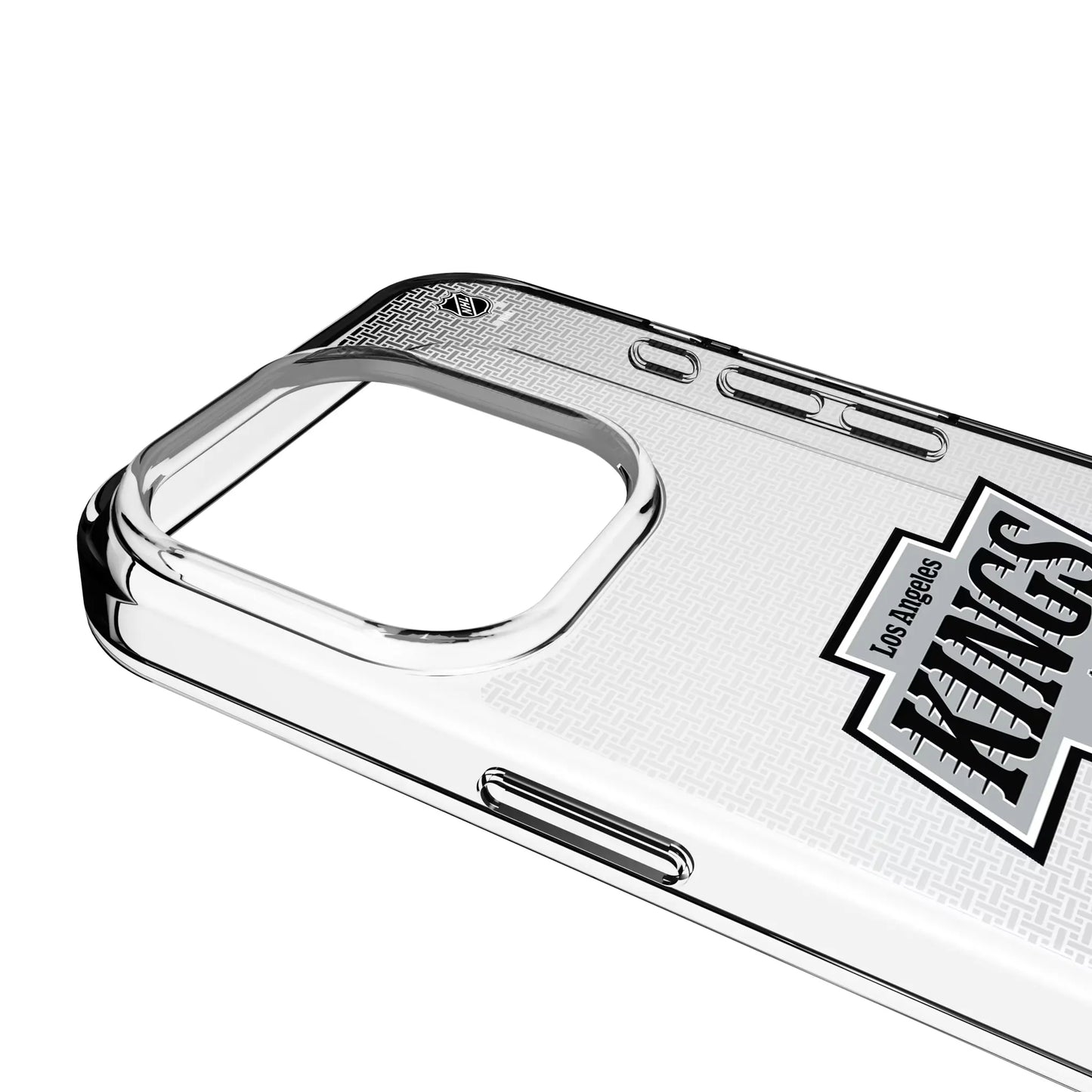 LA Kings Linen Clear Phone Case for Apple iPhone
