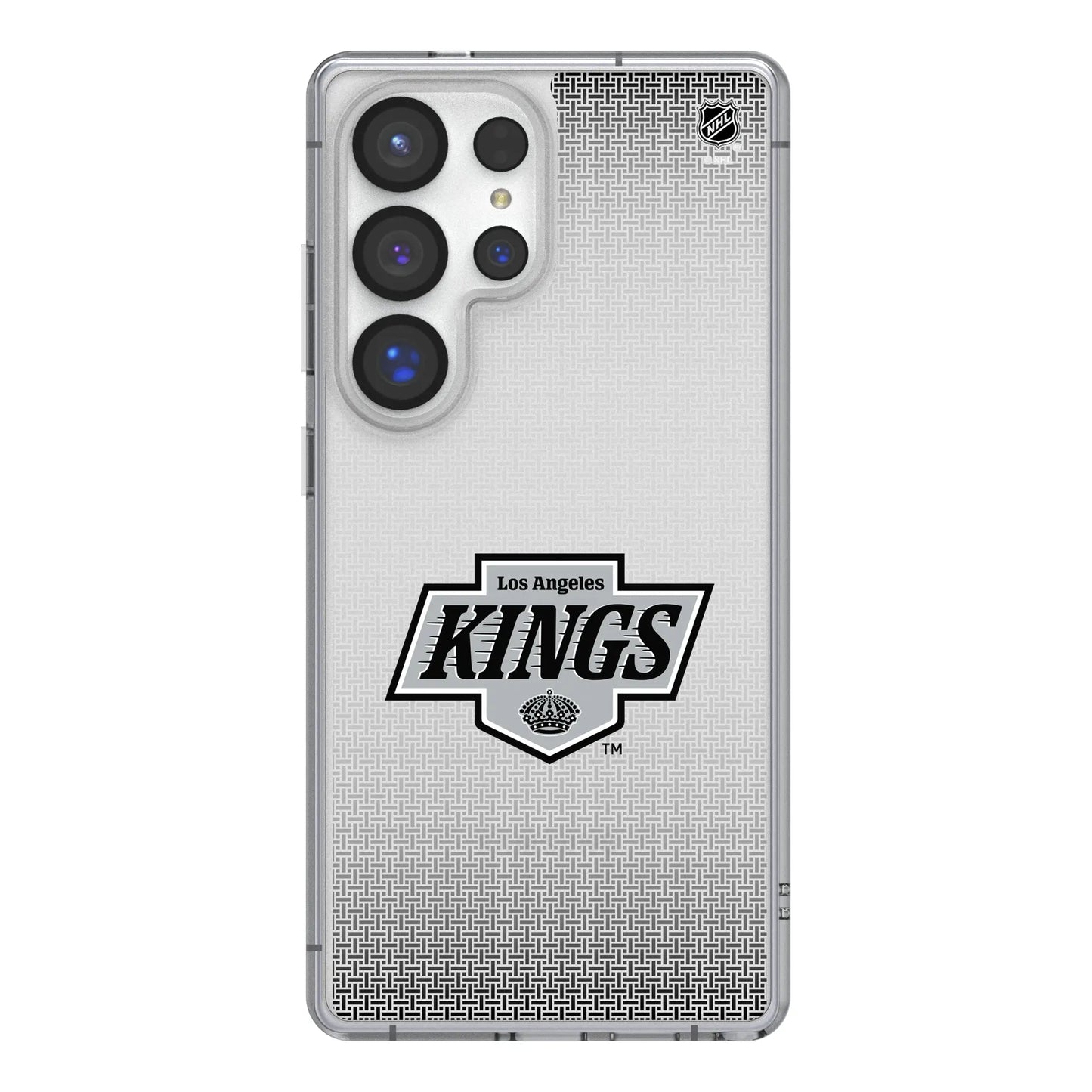 LA Kings Linen Clear Phone Case for Samsung Galaxy