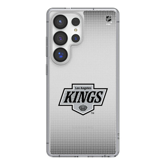 LA Kings Linen Clear Phone Case for Samsung Galaxy