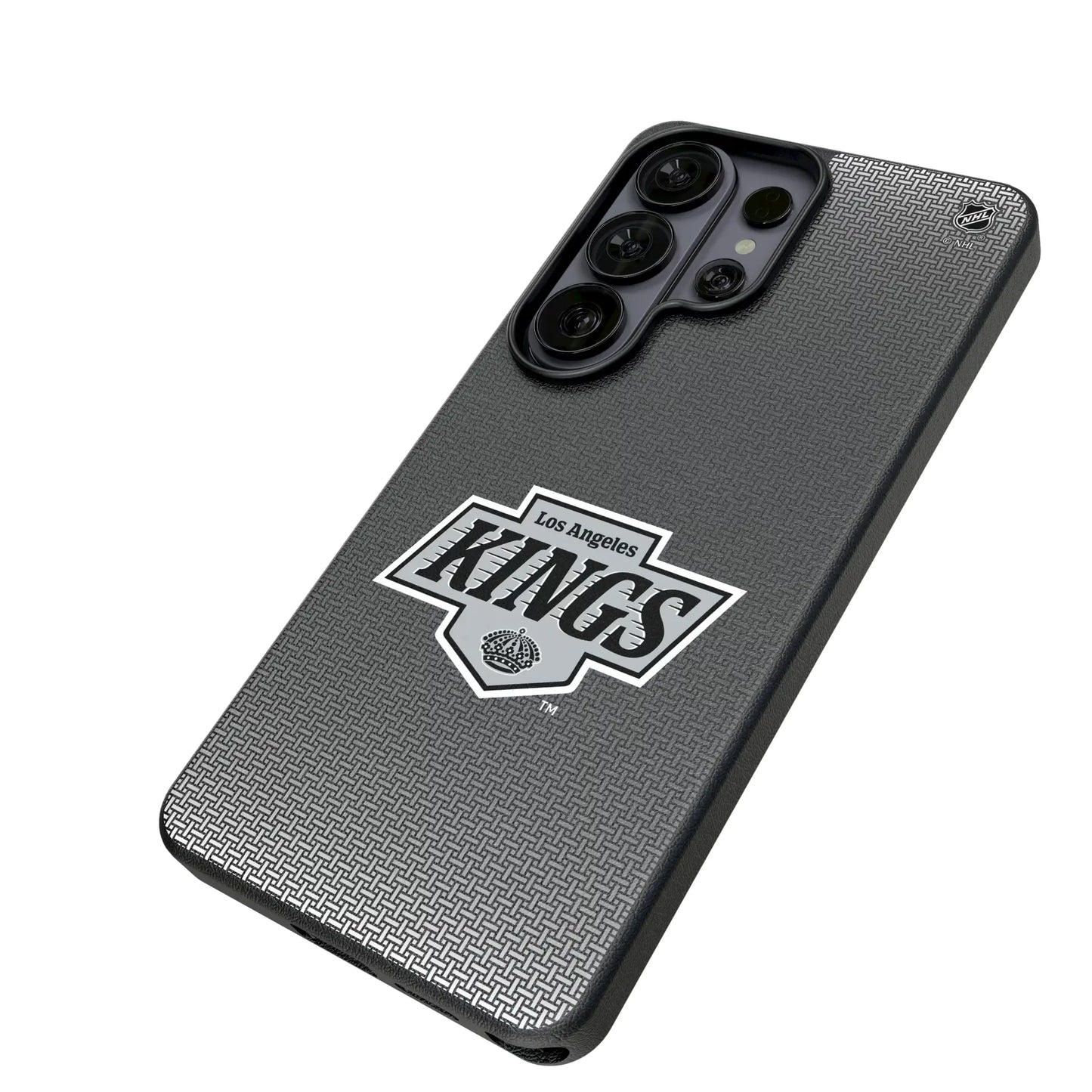 LA Kings Linen MagSafe Compatible Phone Case for Samsung Galaxy
