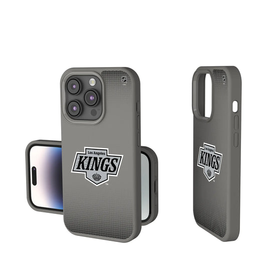 LA Kings Linen Soft Touch Phone Case for Apple iPhone