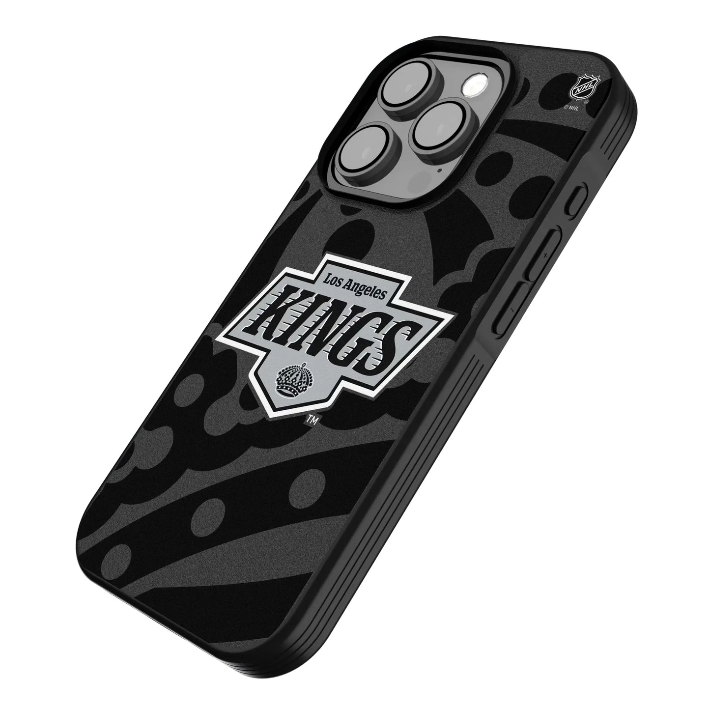 LA Kings Monocolor Tilt Bump Phone Case for Apple iPhone