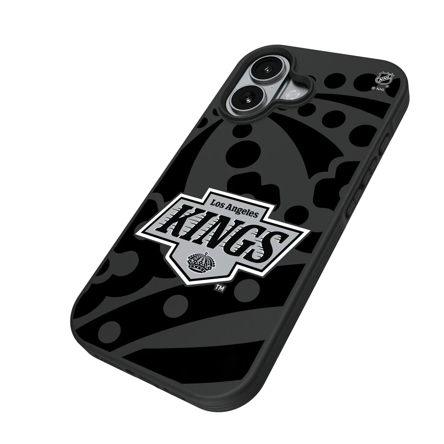 LA Kings Monocolor Tilt Bump Phone Case for Apple iPhone