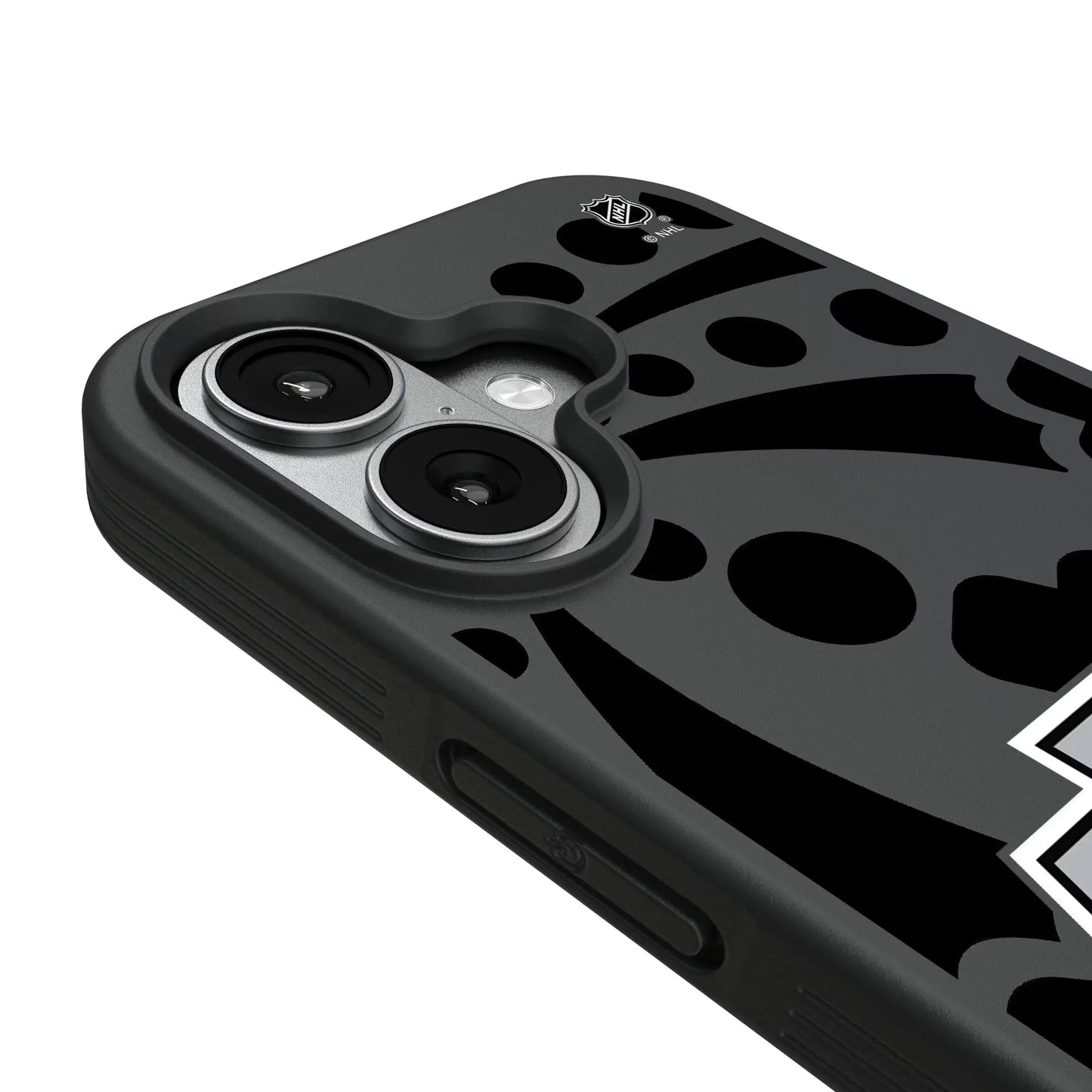 LA Kings Monocolor Tilt Bump Phone Case for Apple iPhone