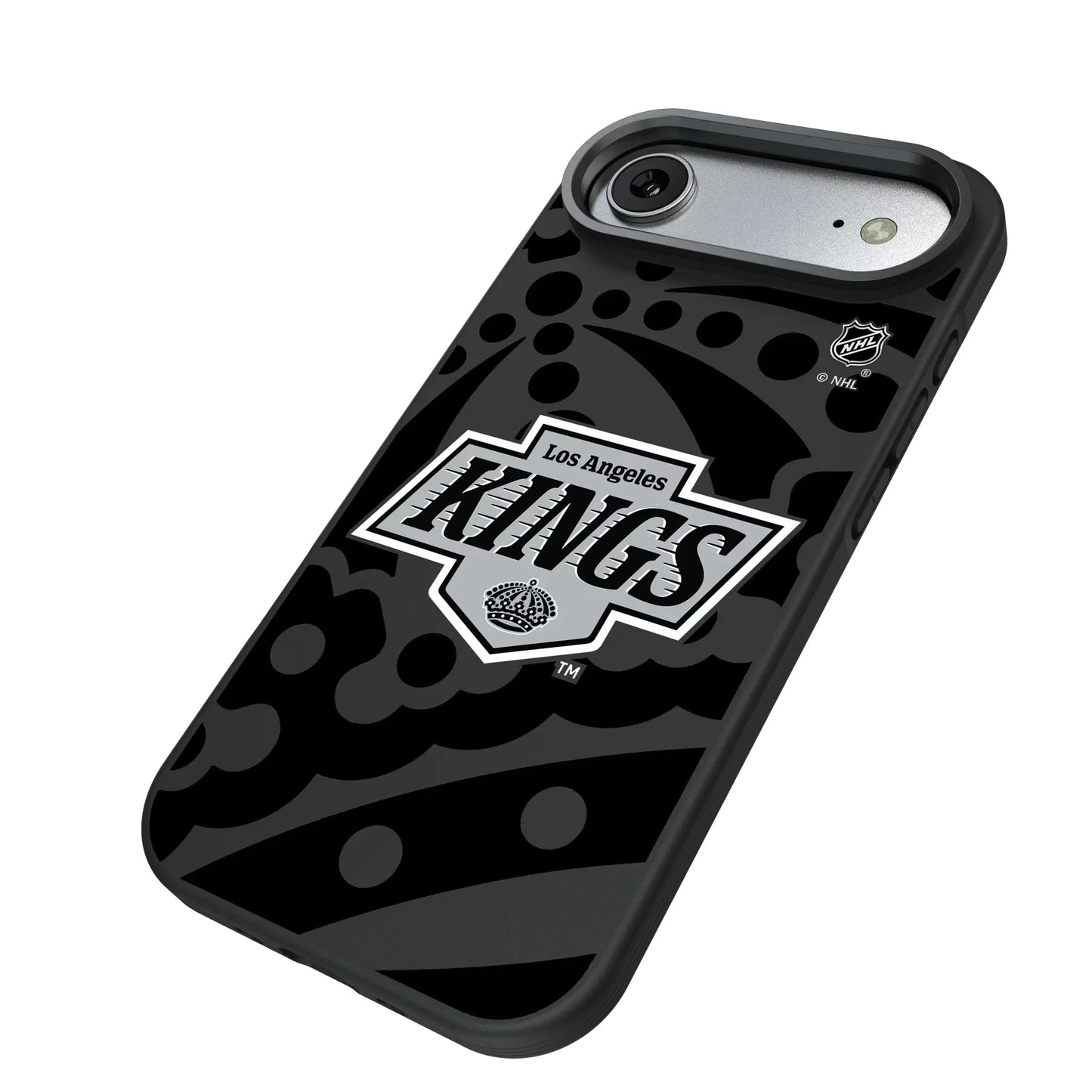 LA Kings Monocolor Tilt Bump Phone Case for Apple iPhone