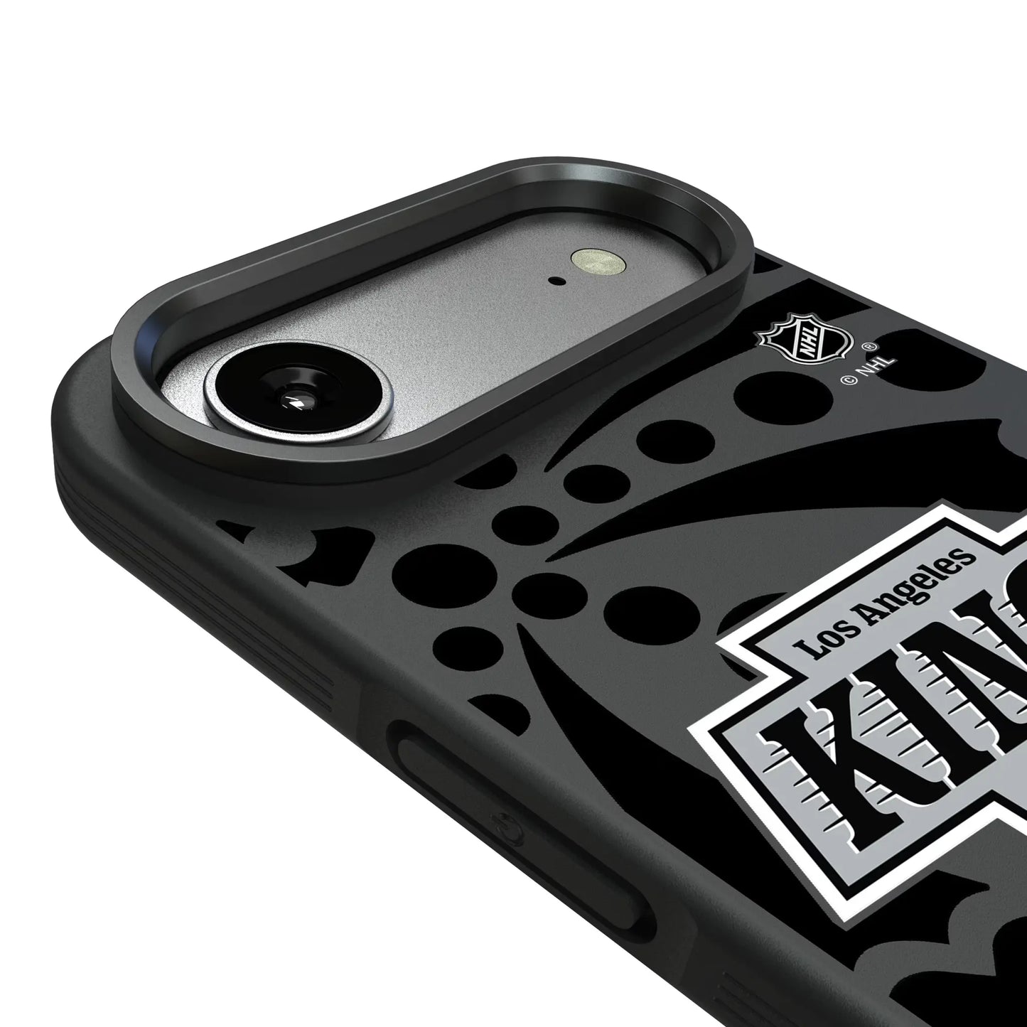 LA Kings Monocolor Tilt Bump Phone Case for Apple iPhone