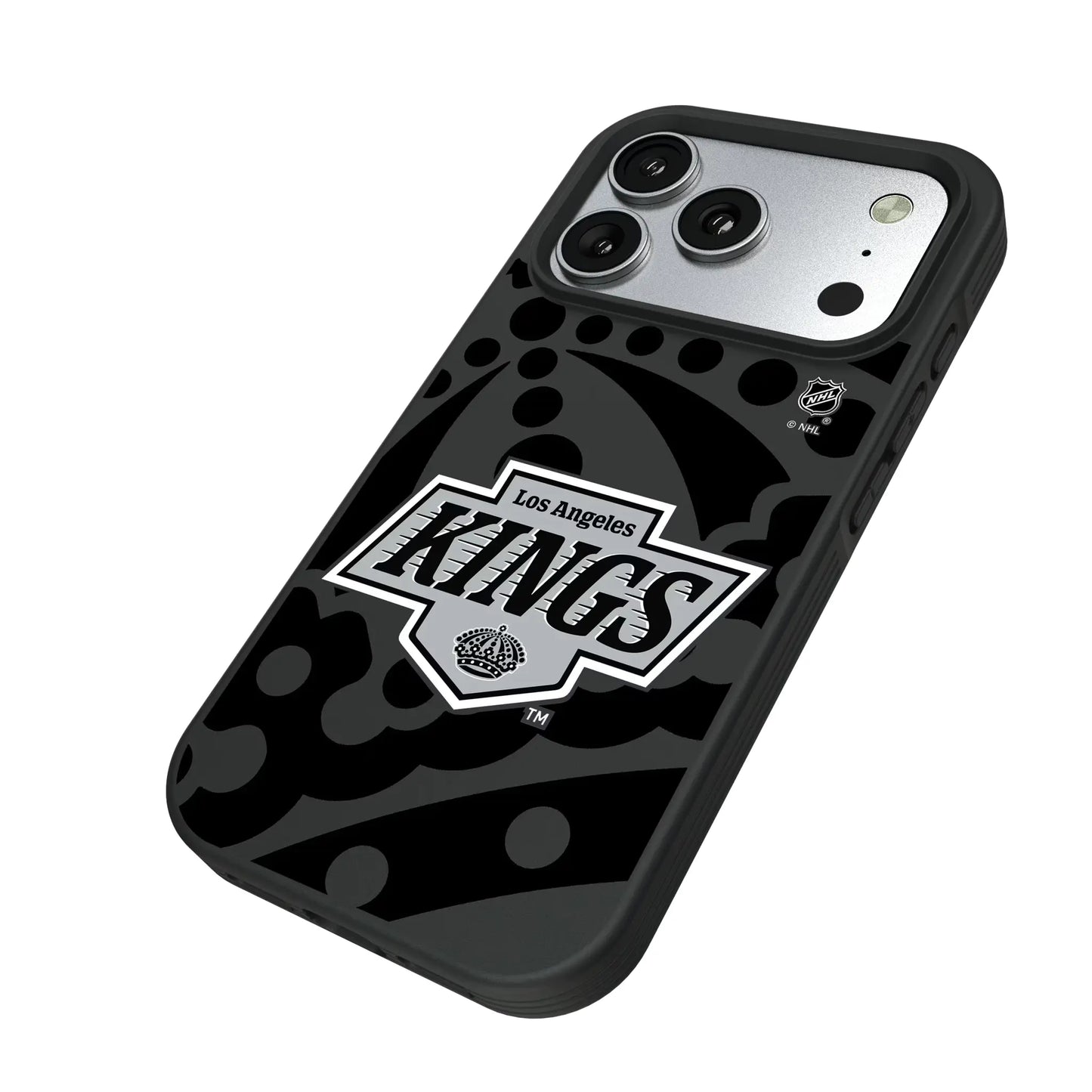 LA Kings Monocolor Tilt Bump Phone Case for Apple iPhone