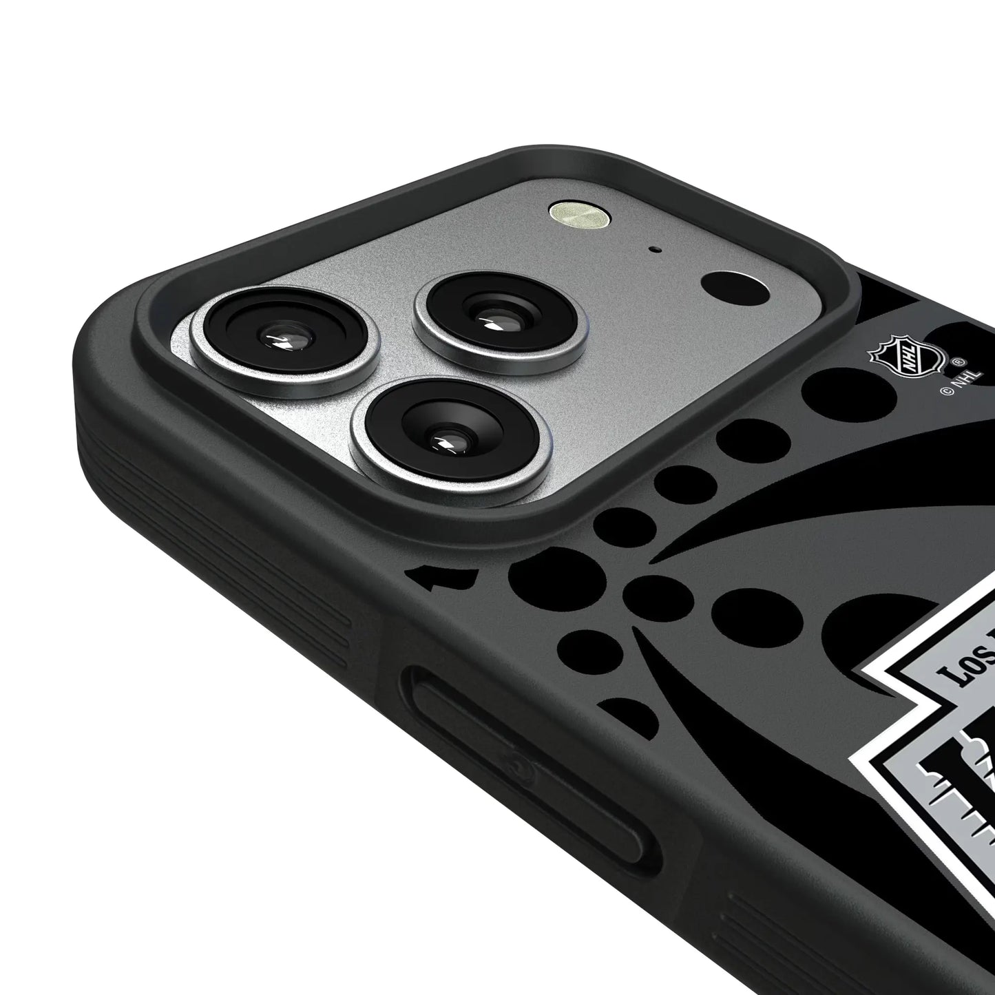 LA Kings Monocolor Tilt Bump Phone Case for Apple iPhone