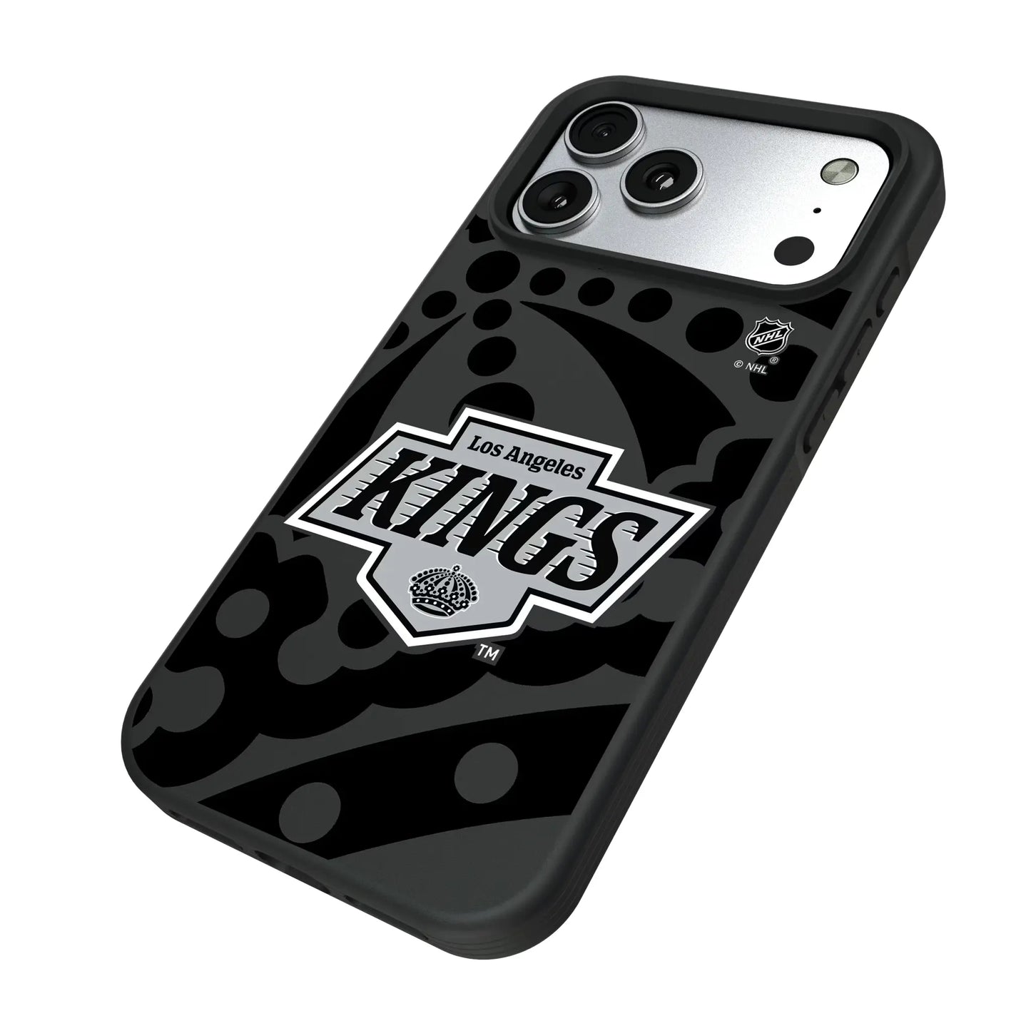 LA Kings Monocolor Tilt Bump Phone Case for Apple iPhone