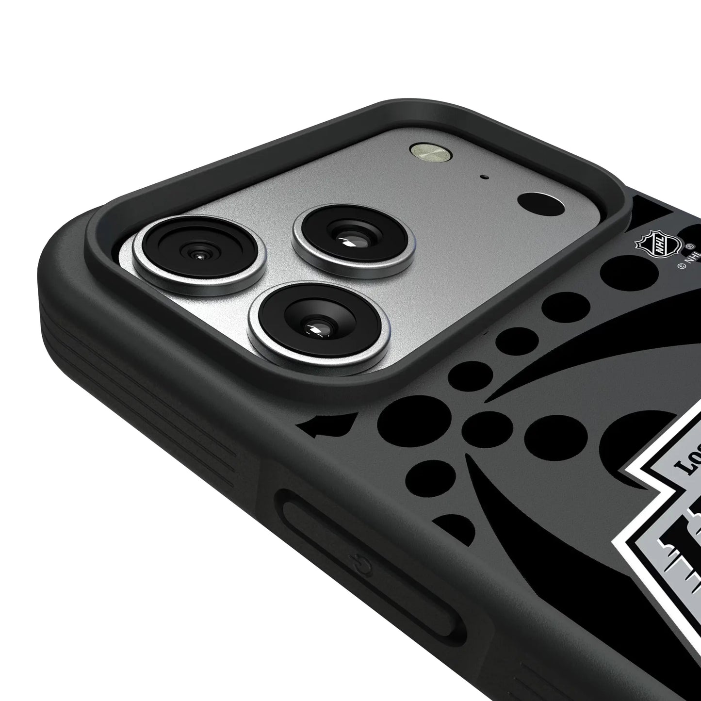 LA Kings Monocolor Tilt Bump Phone Case for Apple iPhone