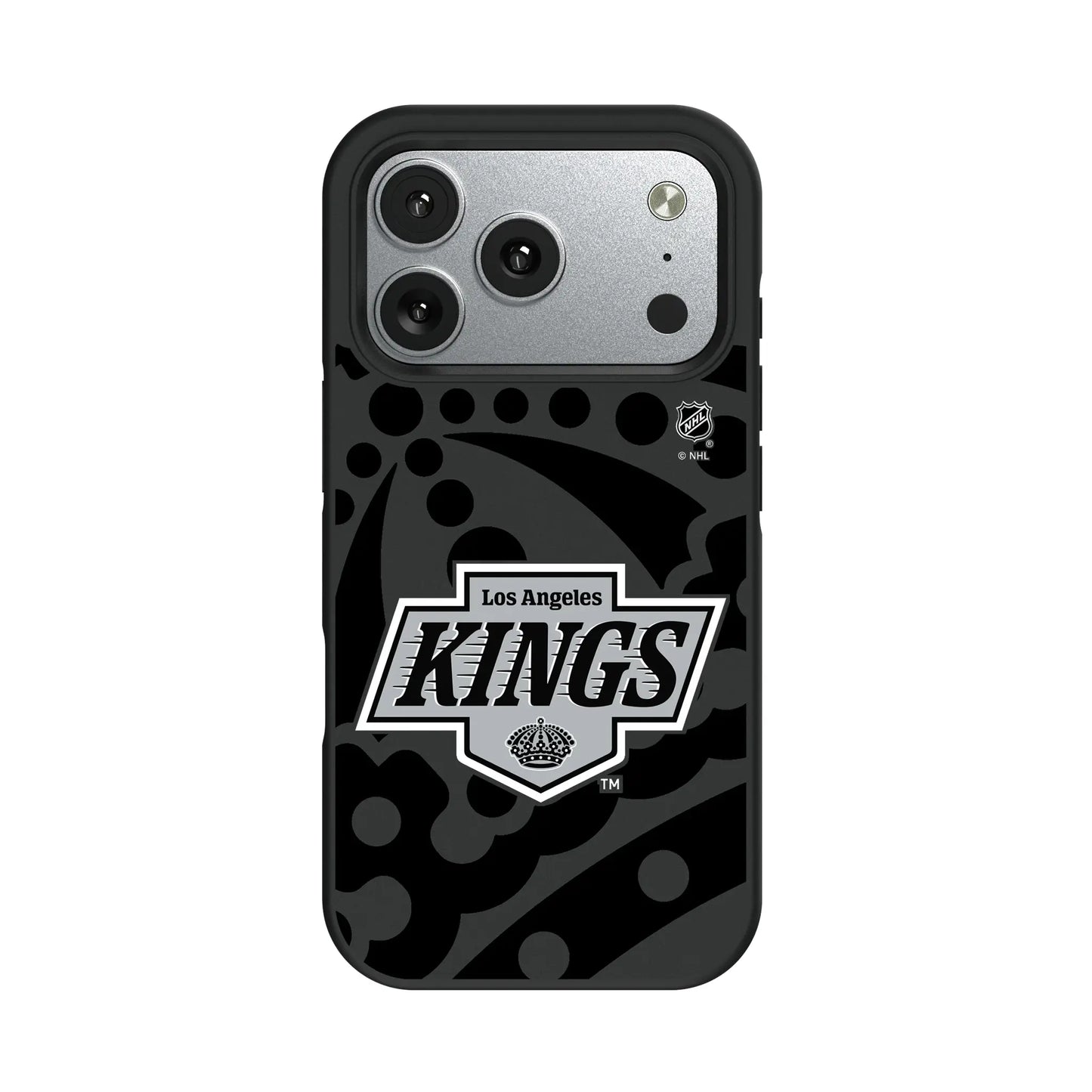 LA Kings Monocolor Tilt Bump Phone Case for Apple iPhone