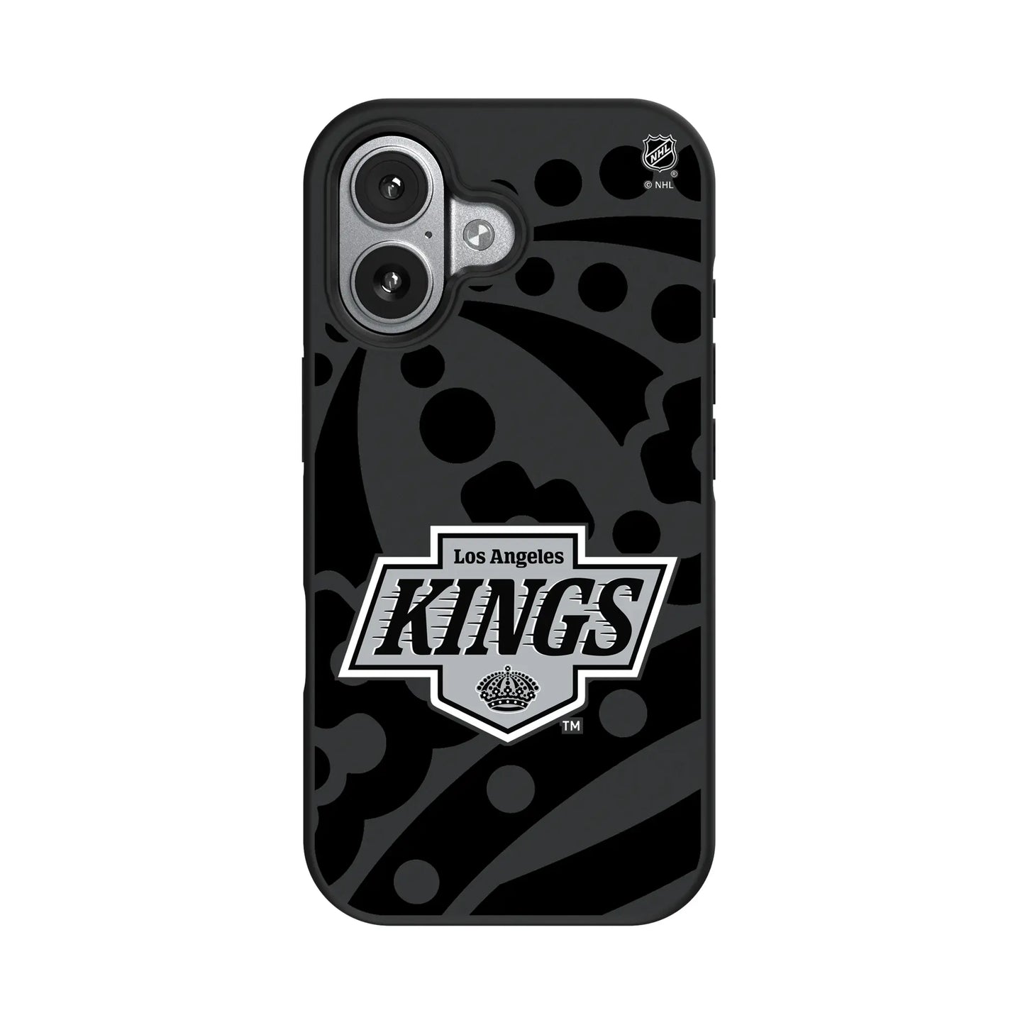 LA Kings Monocolor Tilt Bump Phone Case for Apple iPhone