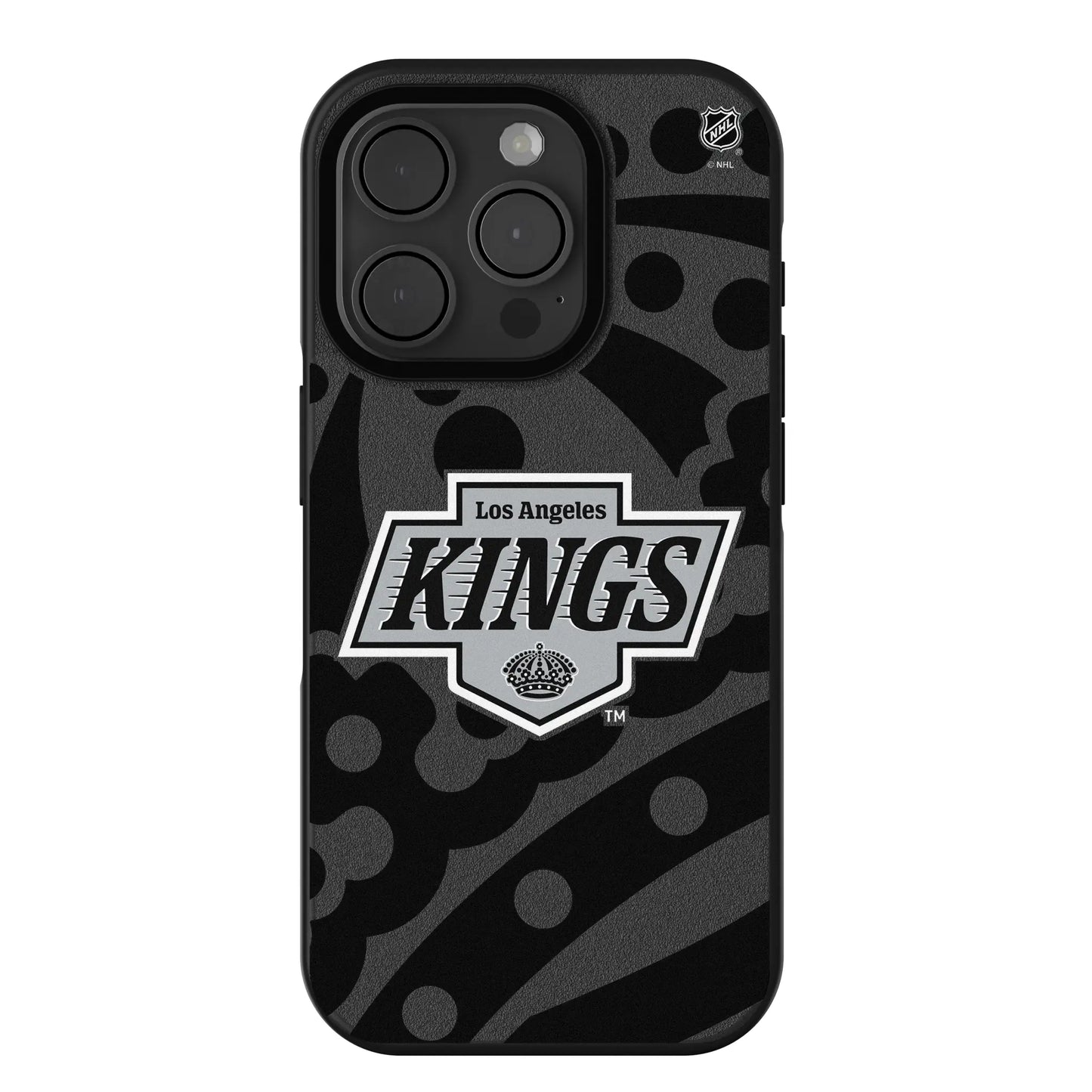LA Kings Monocolor Tilt Bump Phone Case for Apple iPhone