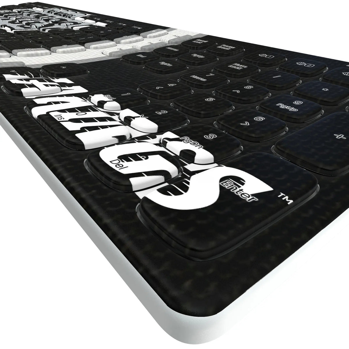 LA Kings Stripe Curved Wireless Keyboard