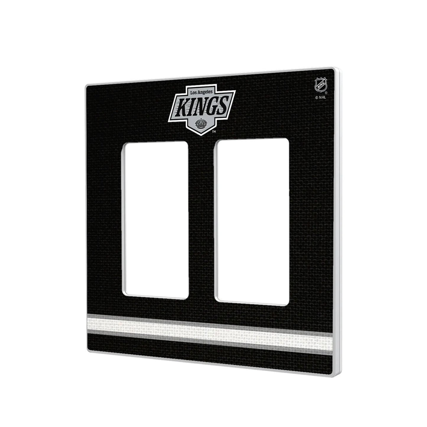 LA Kings Stripe Hidden-Screw Light Switch Plate