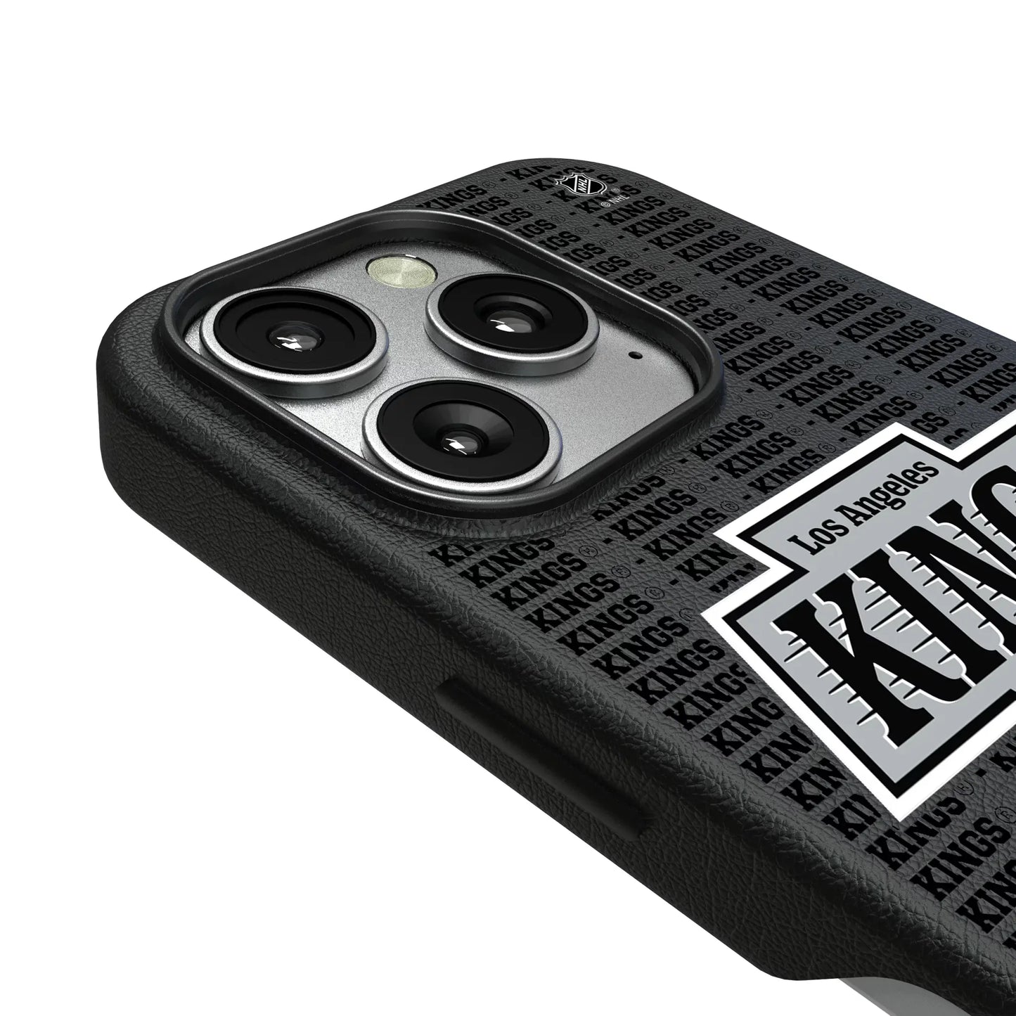 LA Kings Text Backdrop MagSafe Compatible Phone Case for Apple iPhone