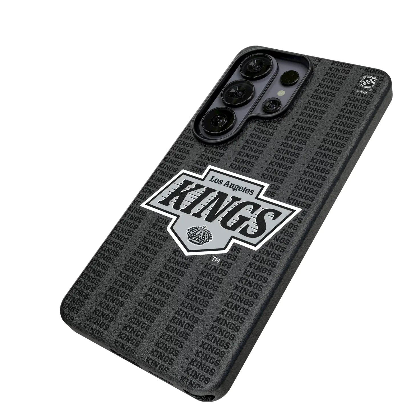 LA Kings Text Backdrop MagSafe Compatible Phone Case for Samsung Galaxy