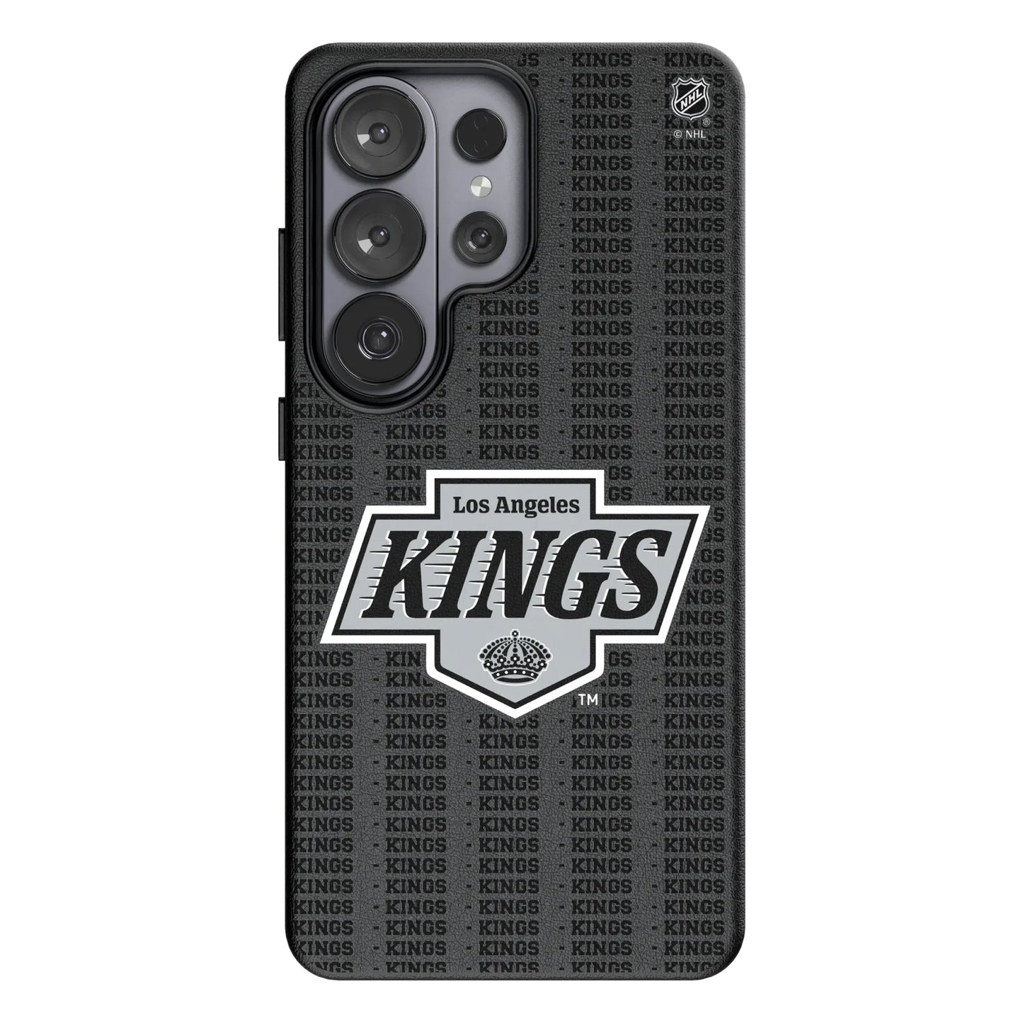 LA Kings Text Backdrop MagSafe Compatible Phone Case for Samsung Galaxy