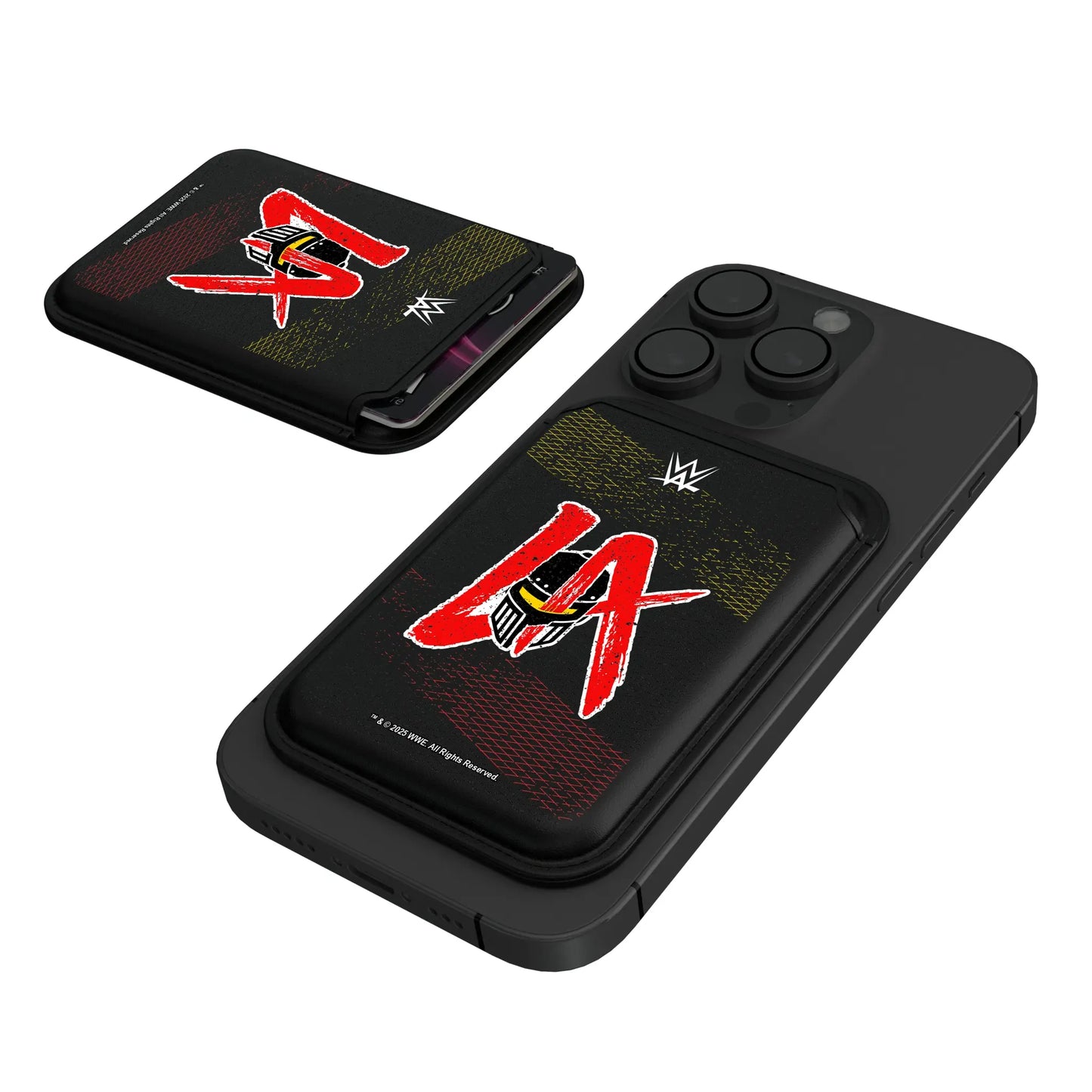 LA Knight Steel Black Magnetic Credit Card Wallet