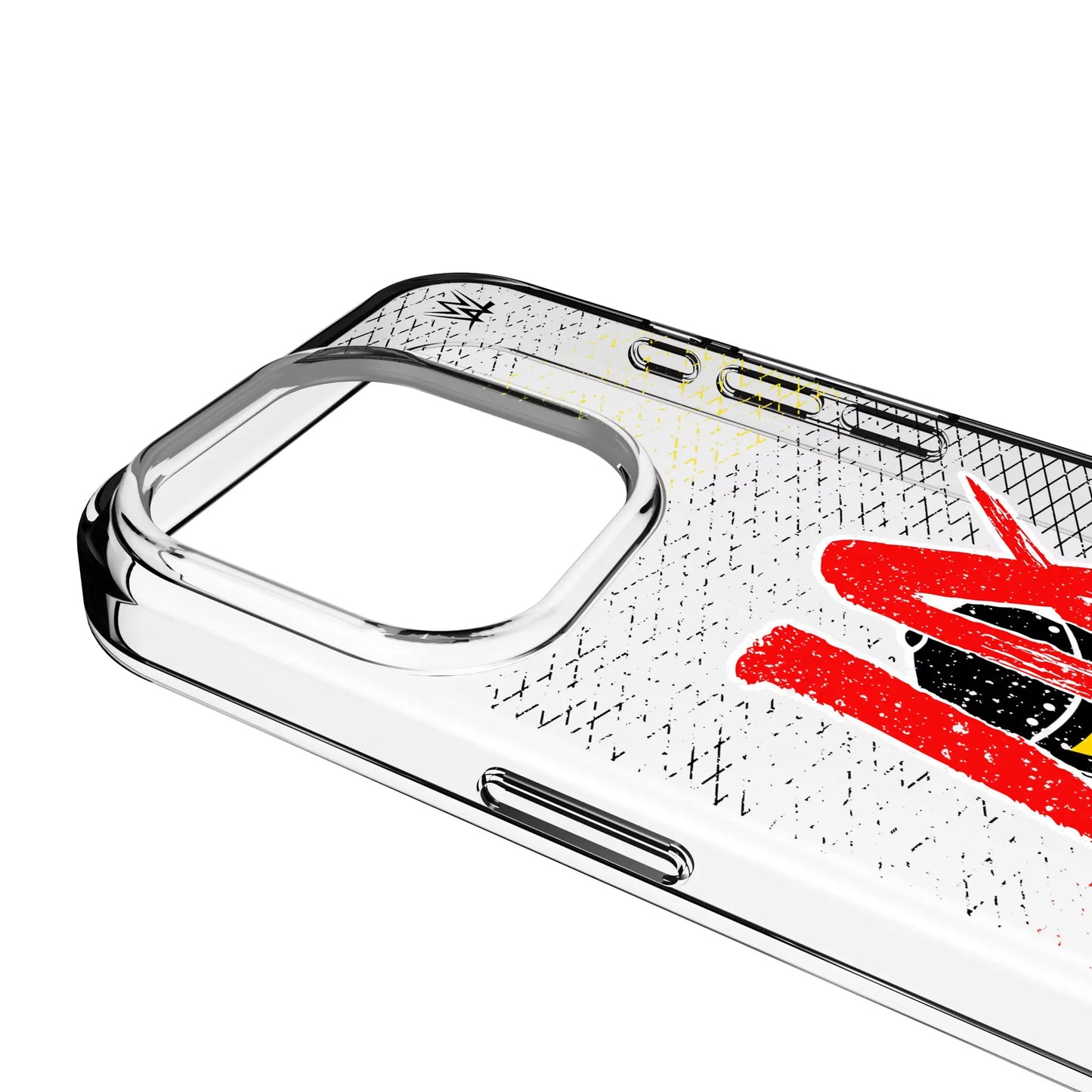 LA Knight Steel Clear Phone Case for Apple iPhone
