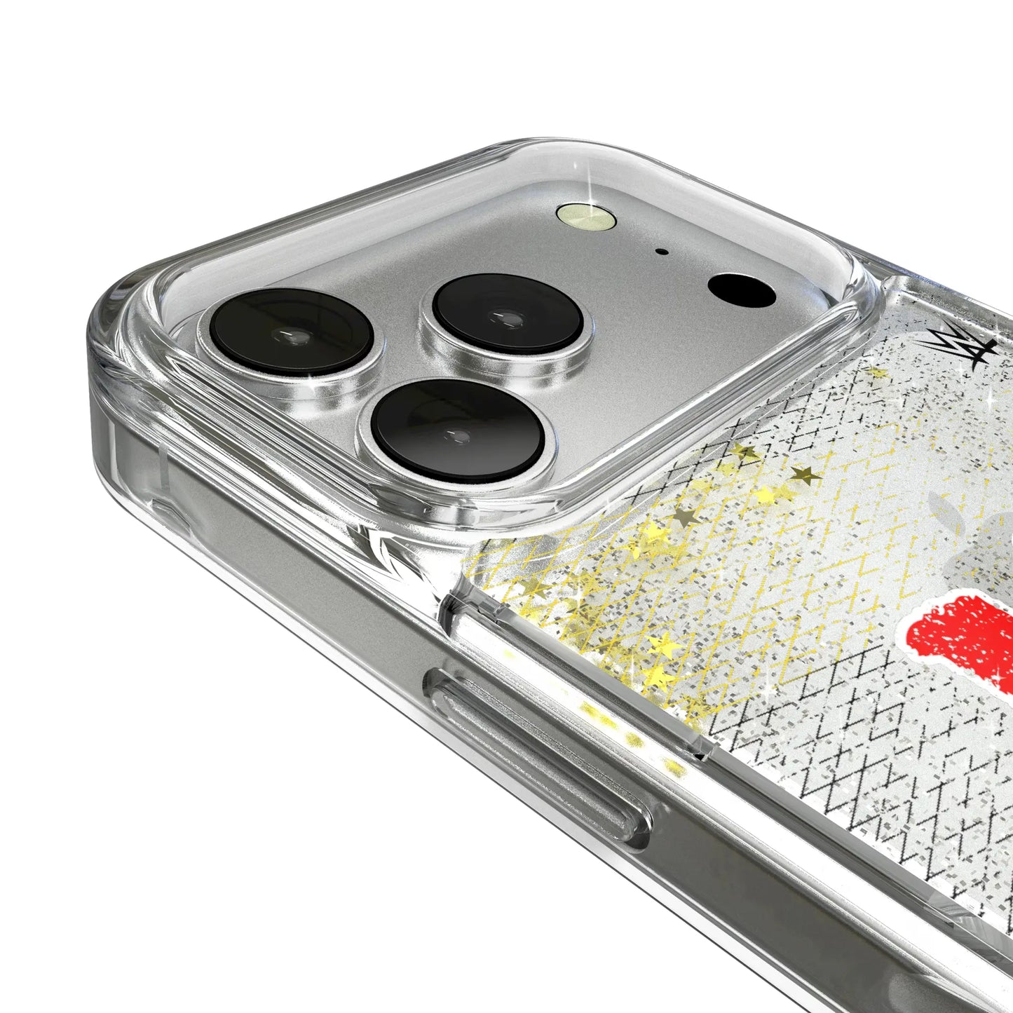 LA Knight Steel Glitter Phone Case for Apple iPhone