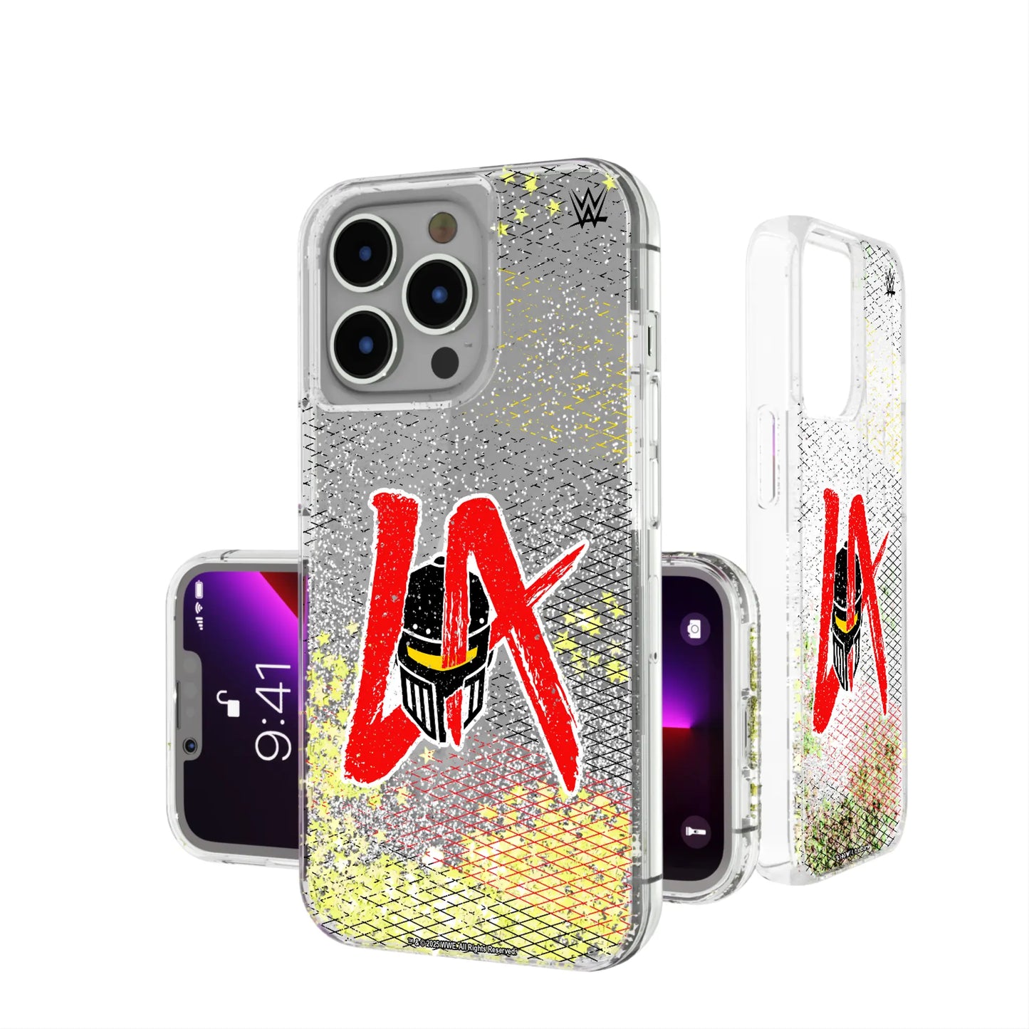 LA Knight Steel Glitter Phone Case for Apple iPhone
