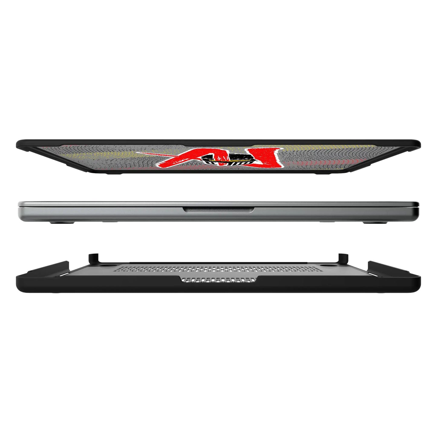 LA Knight Steel Laptop Case for Apple MacBook