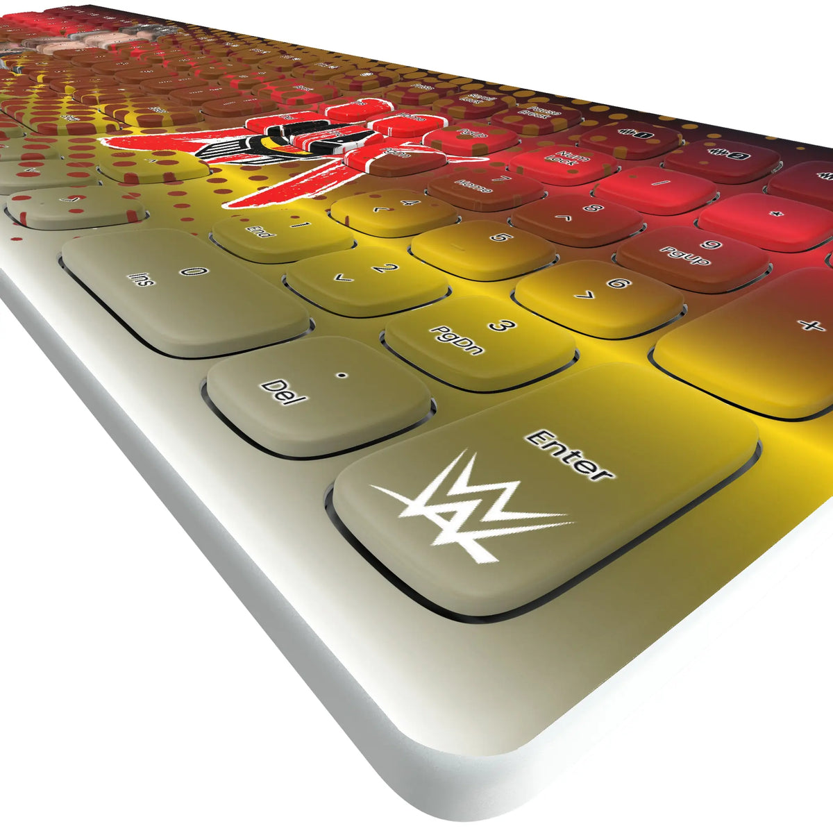 LA Knight Superstar Curved Wireless Keyboard