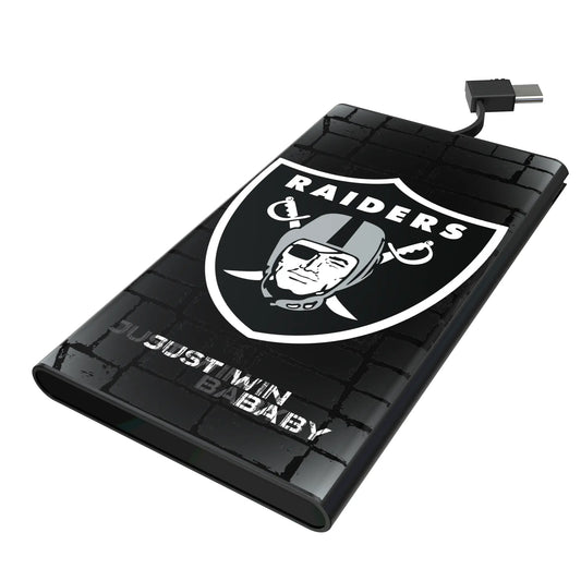 Las Vegas Raiders Brick 5000mAh Flat Powerbank