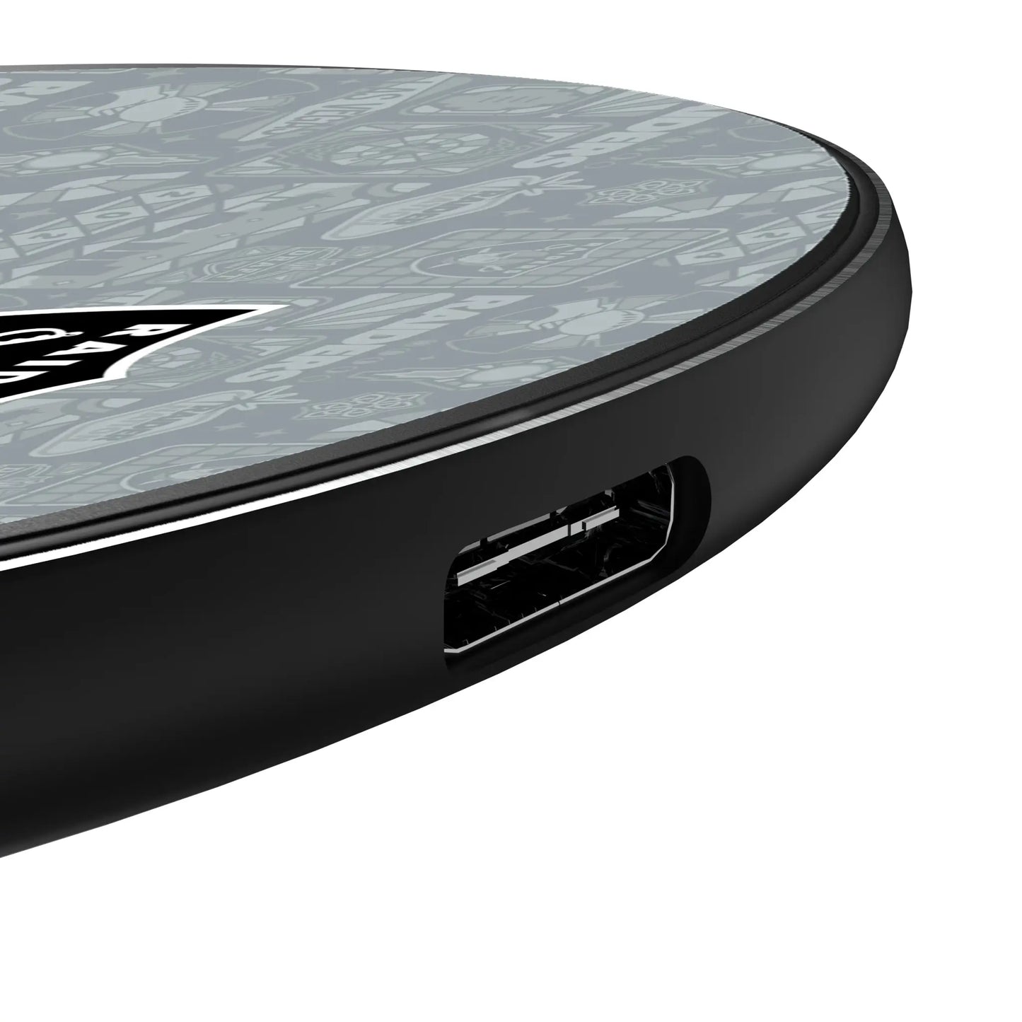 Las Vegas Raiders Deco 15-Watt Wireless Charger