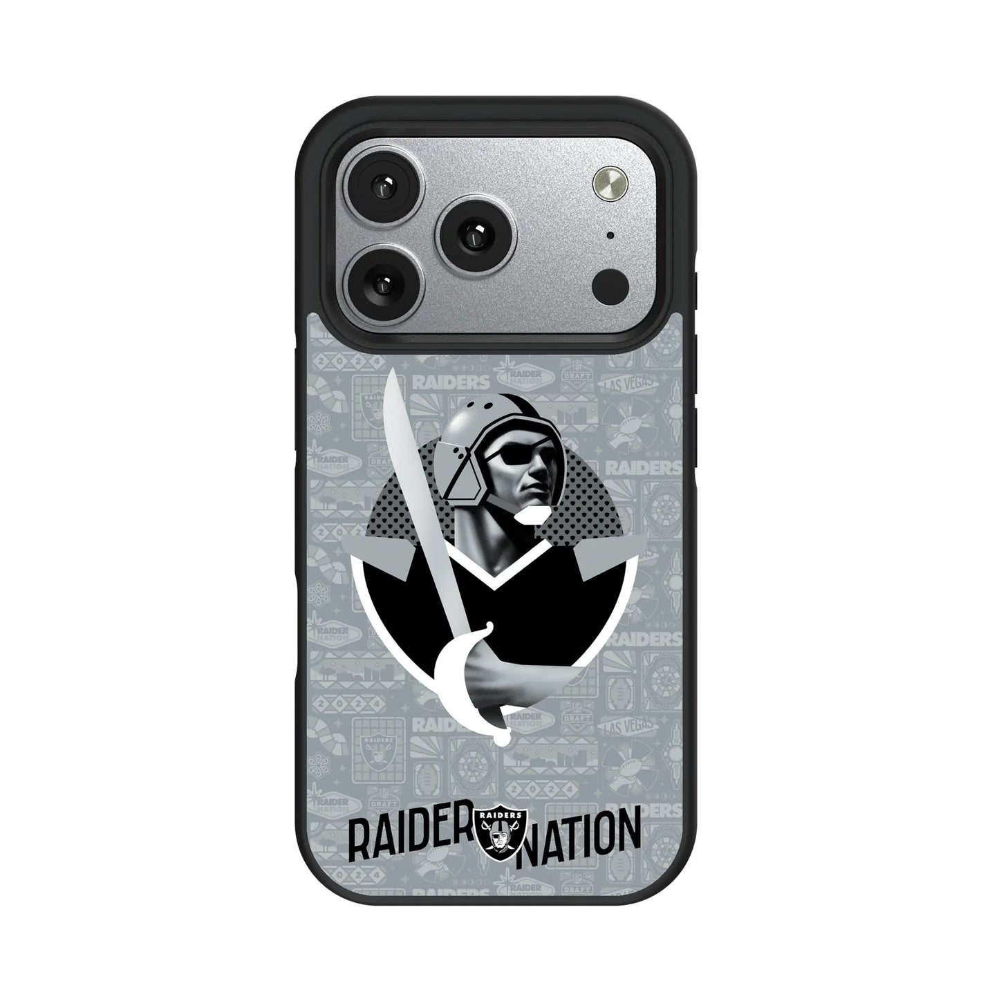 Las Vegas Raiders Deco Bump Phone Case for Apple iPhone