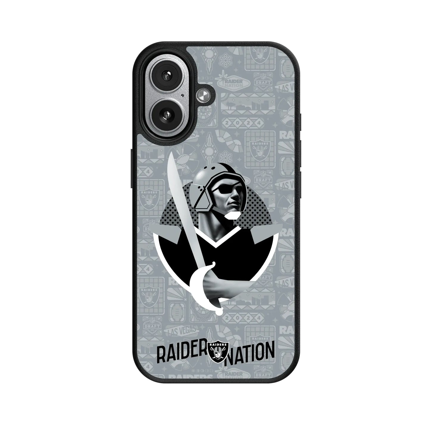 Las Vegas Raiders Deco MagSafe Compatible Phone Case for Apple iPhone