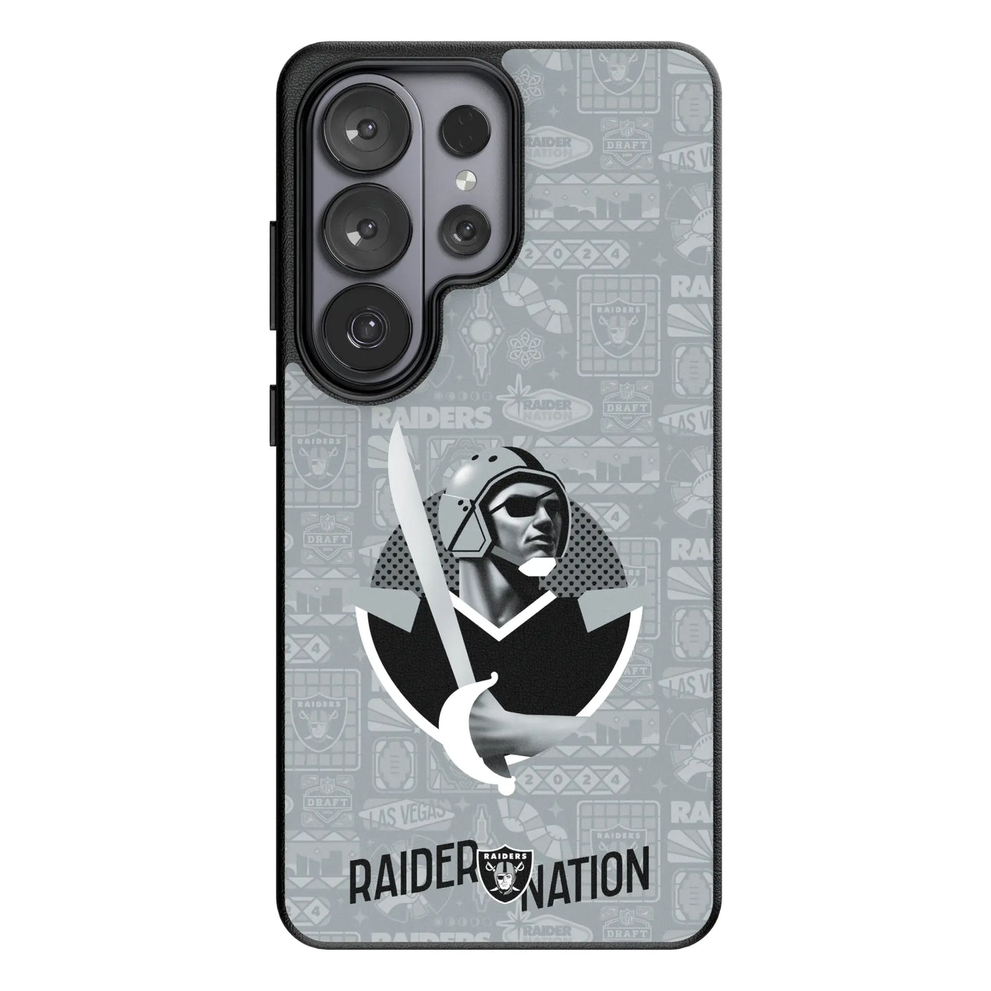 Las Vegas Raiders Deco MagSafe Compatible Phone Case for Samsung Galaxy