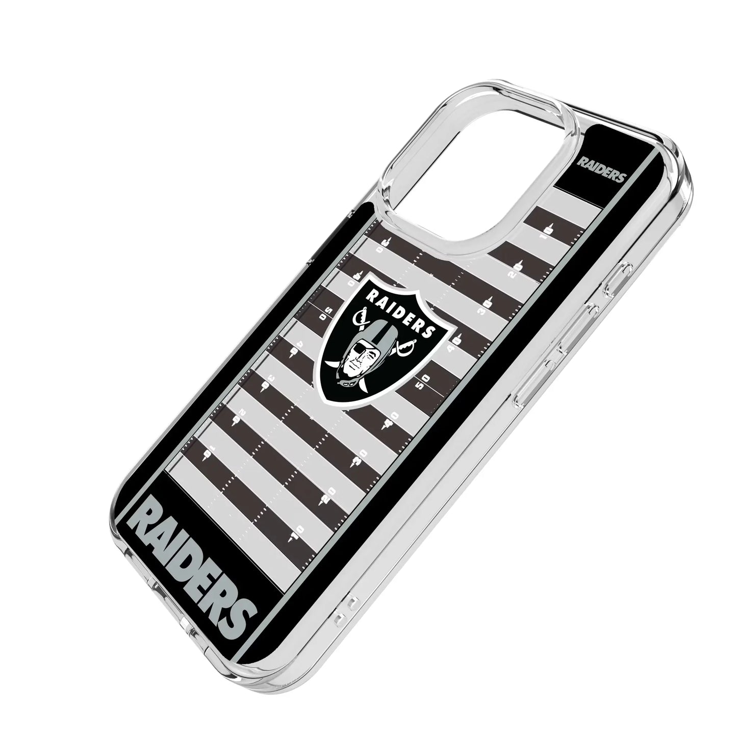 Las Vegas Raiders Field Clear Phone Case for Apple iPhone